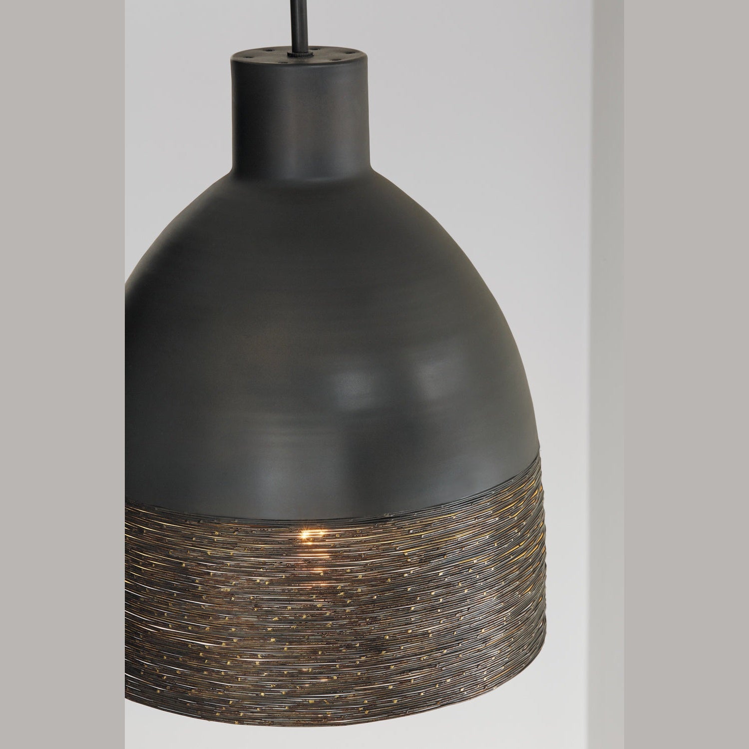 Capital Lighting - 335112GI - One Light Pendant - Sana - Grey Iron