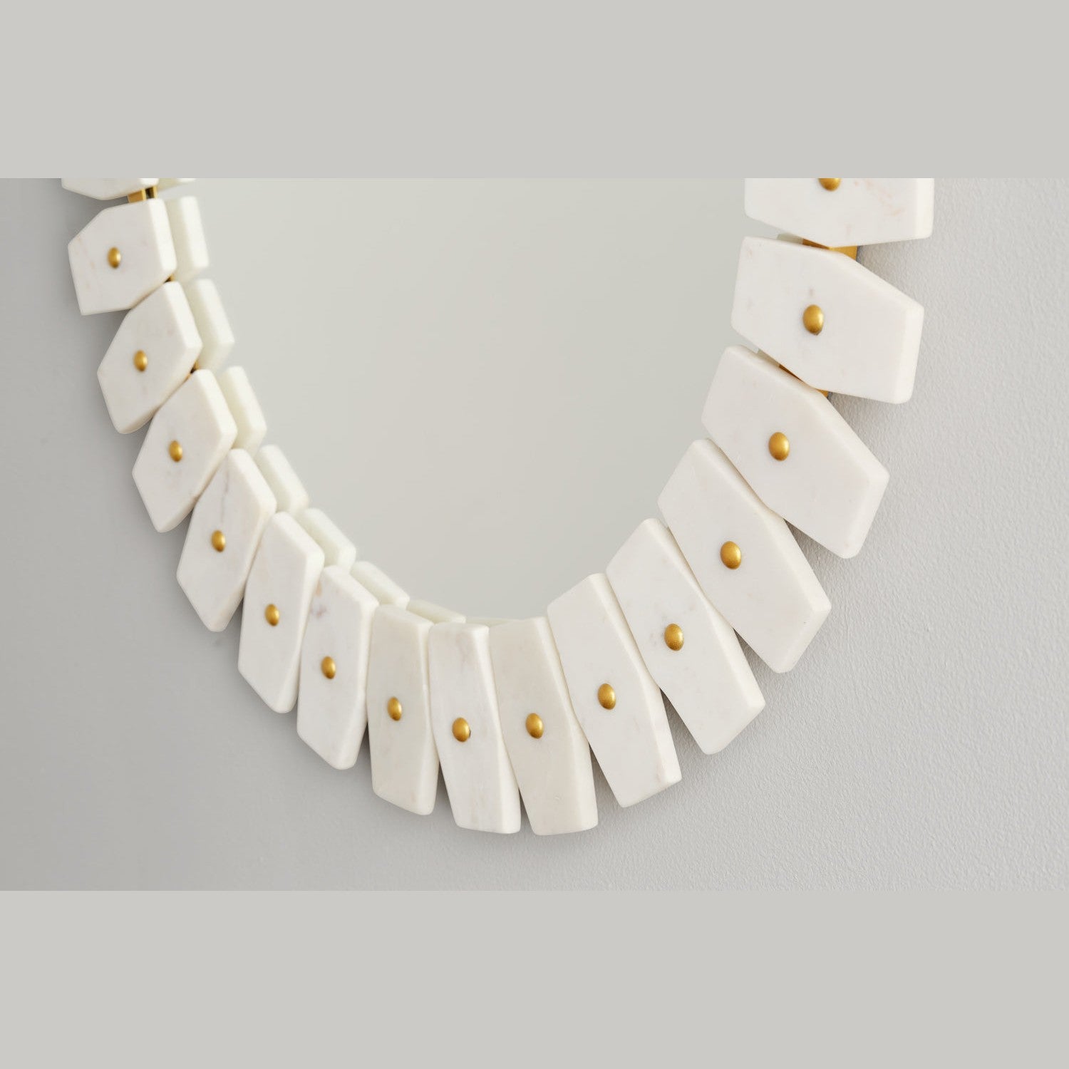 Capital Lighting - 735404MM - Mirror - Mirror - Marble with Brushed Brass Metal