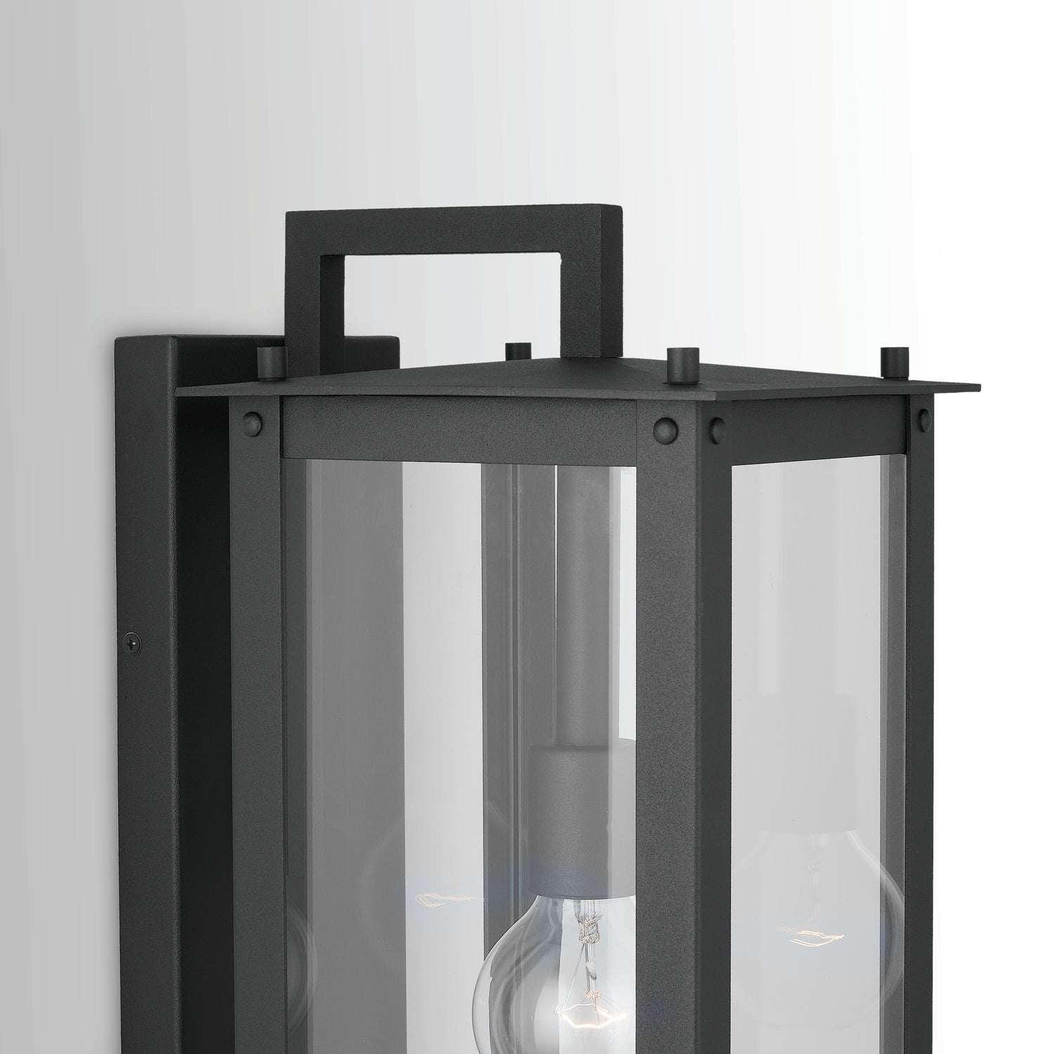 Capital Lighting - 934612BK - One Light Wall Mount - Hunt - Black
