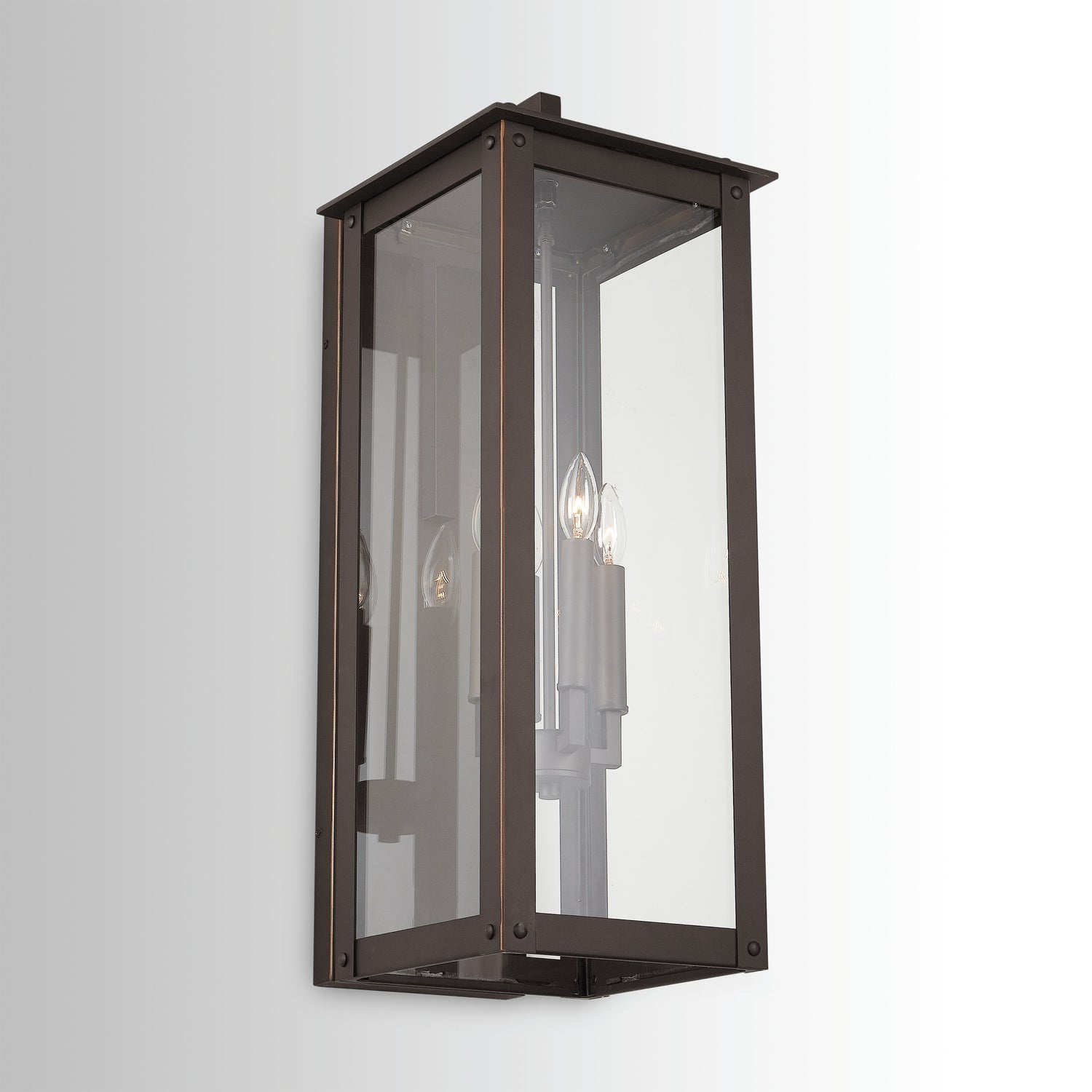 Capital Lighting - 934641OZ - Four Light Wall Mount - Hunt - Oiled Bronze