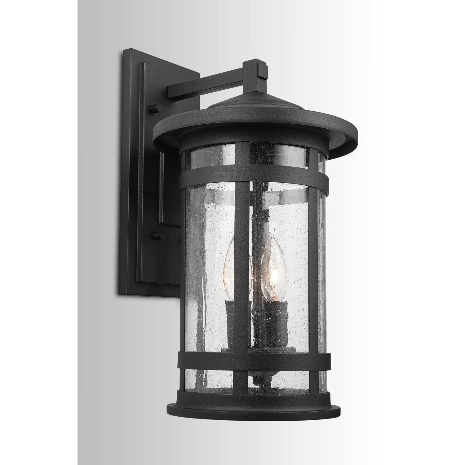 Capital Lighting - 935521BK - Two Light Outdoor Wall Lantern - Mission Hills - Black