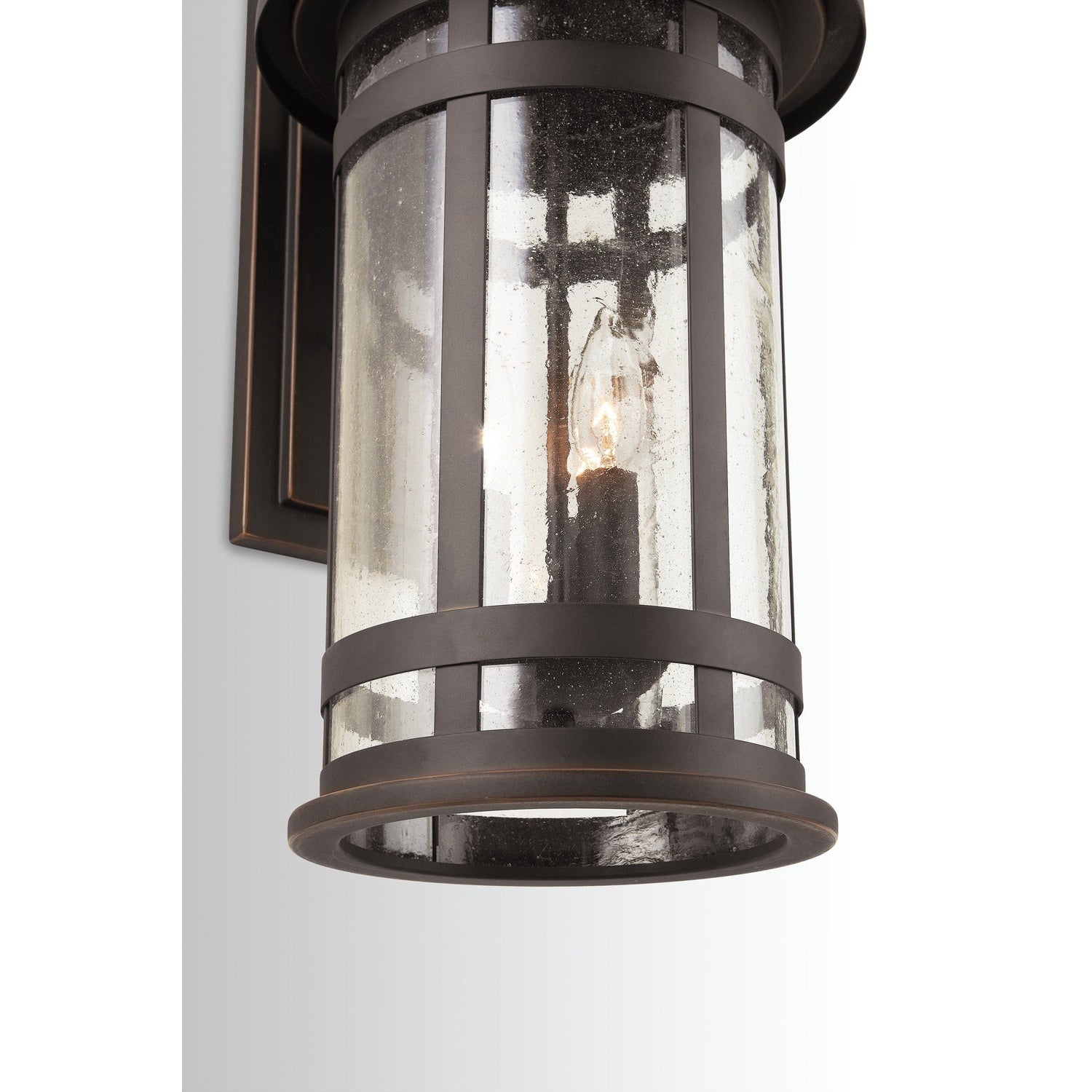 Capital Lighting - 935531OZ - Three Light Outdoor Wall Lantern - Mission Hills - Oiled Bronze