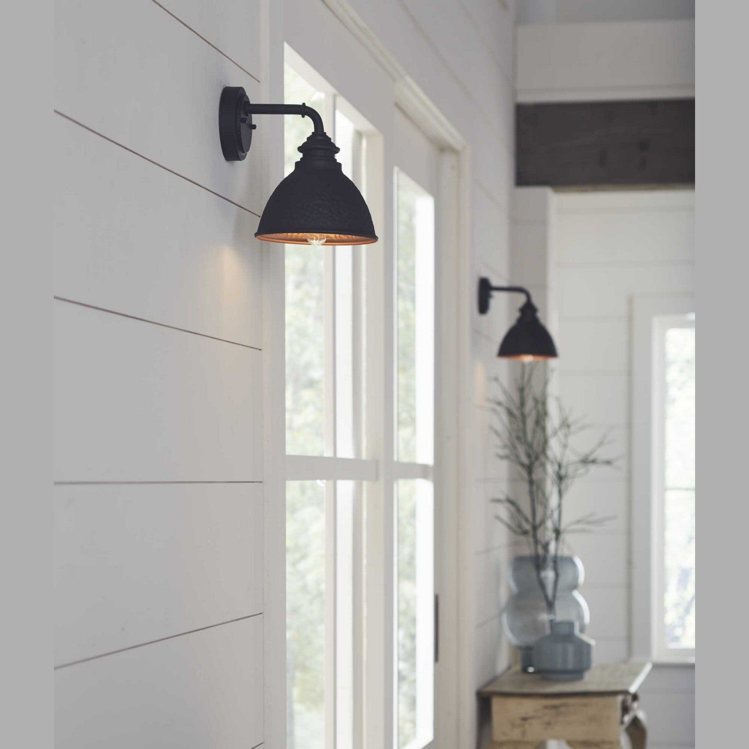 Progress Lighting - P560097-031 - One Light Wall Lantern - Englewood - Black