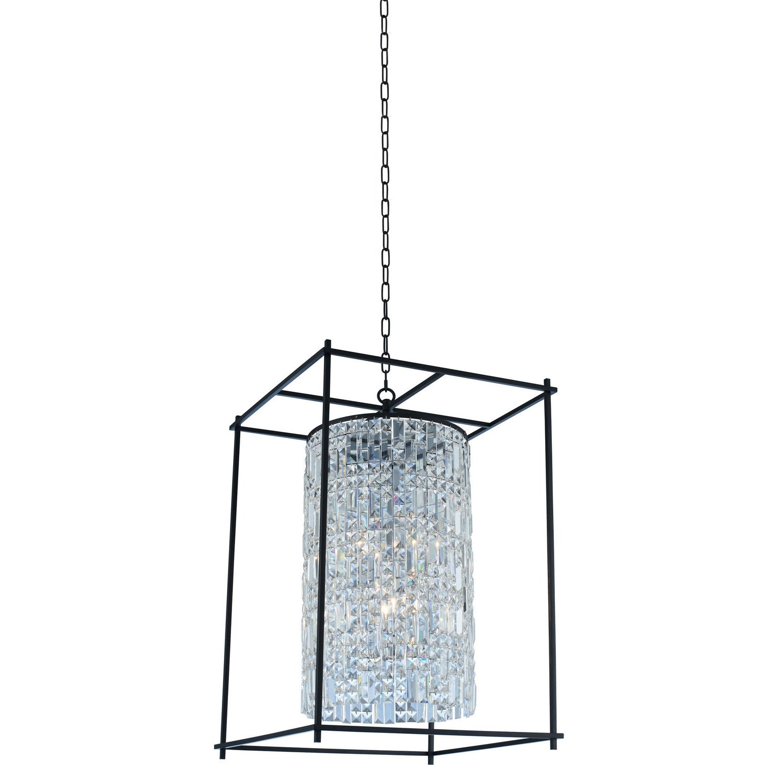 Allegri - 036151-052-FR001 - Six Light Foyer Pendant - Joni - Matte Black