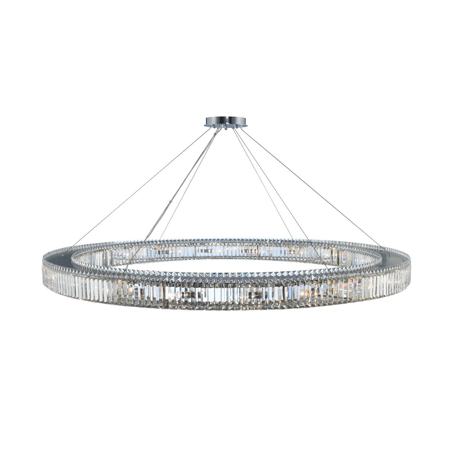 Allegri - 11716-010-FR001 - 20 Light Pendant - Rondelle - Chrome