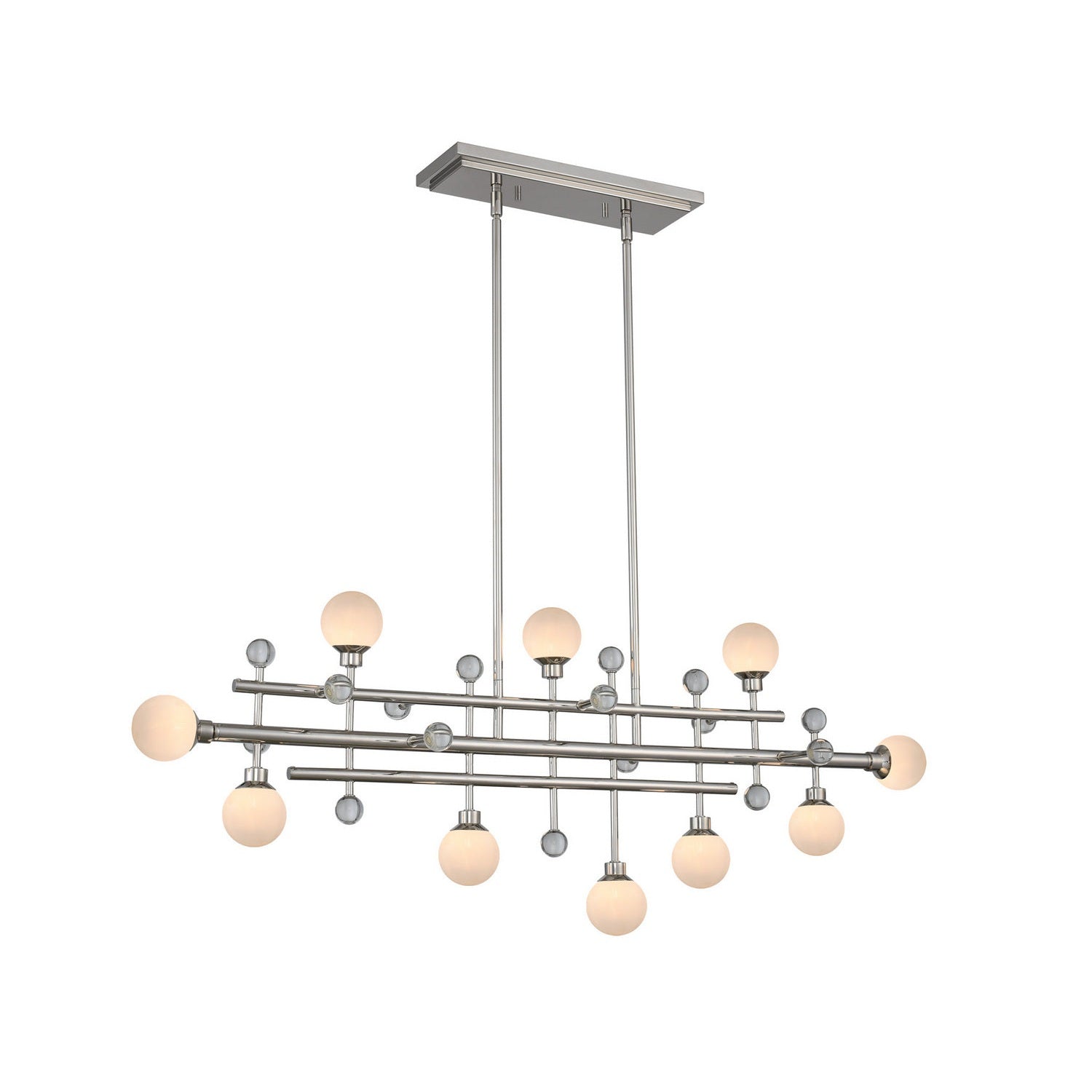Kalco - 508660PN - LED Island Pendant - Mercer - Polished Nickel