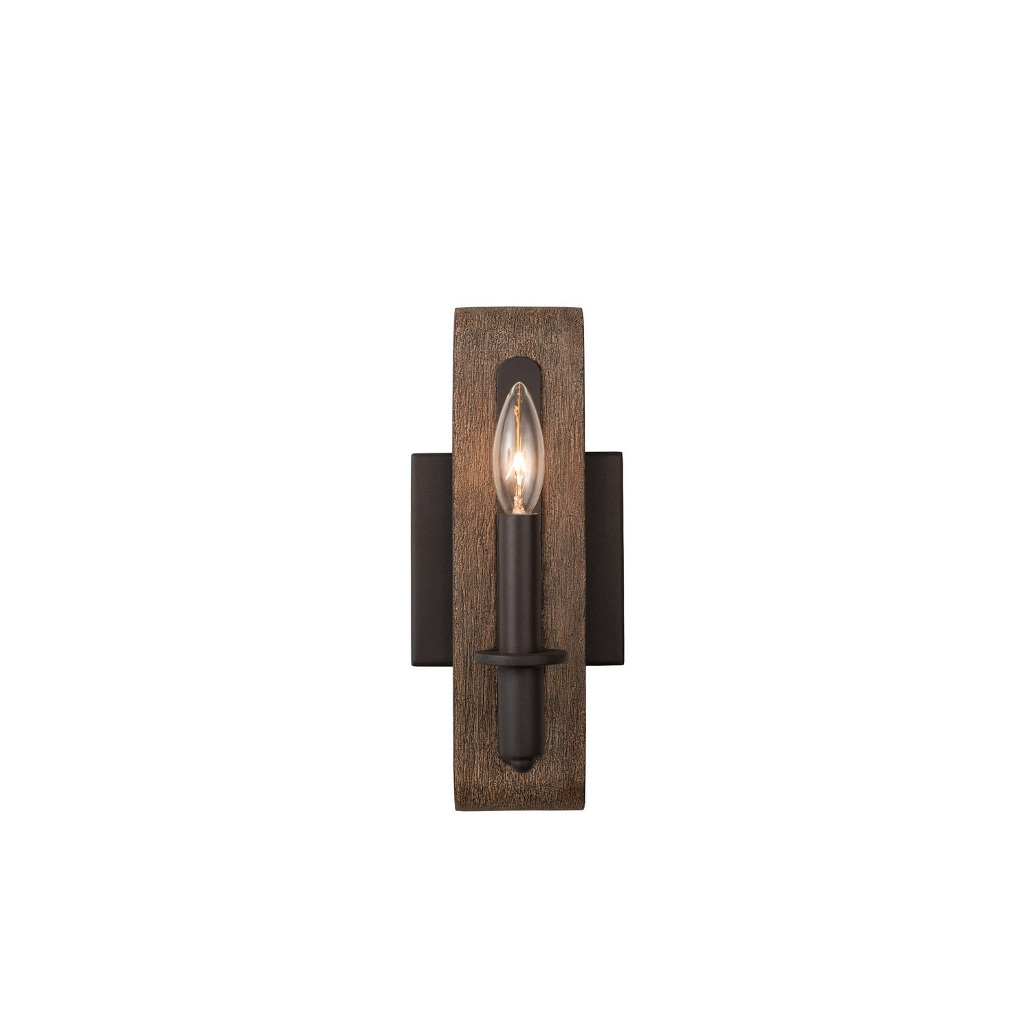 Kalco - 508931SZ - One Light Bath - Duluth - Satin Bronze