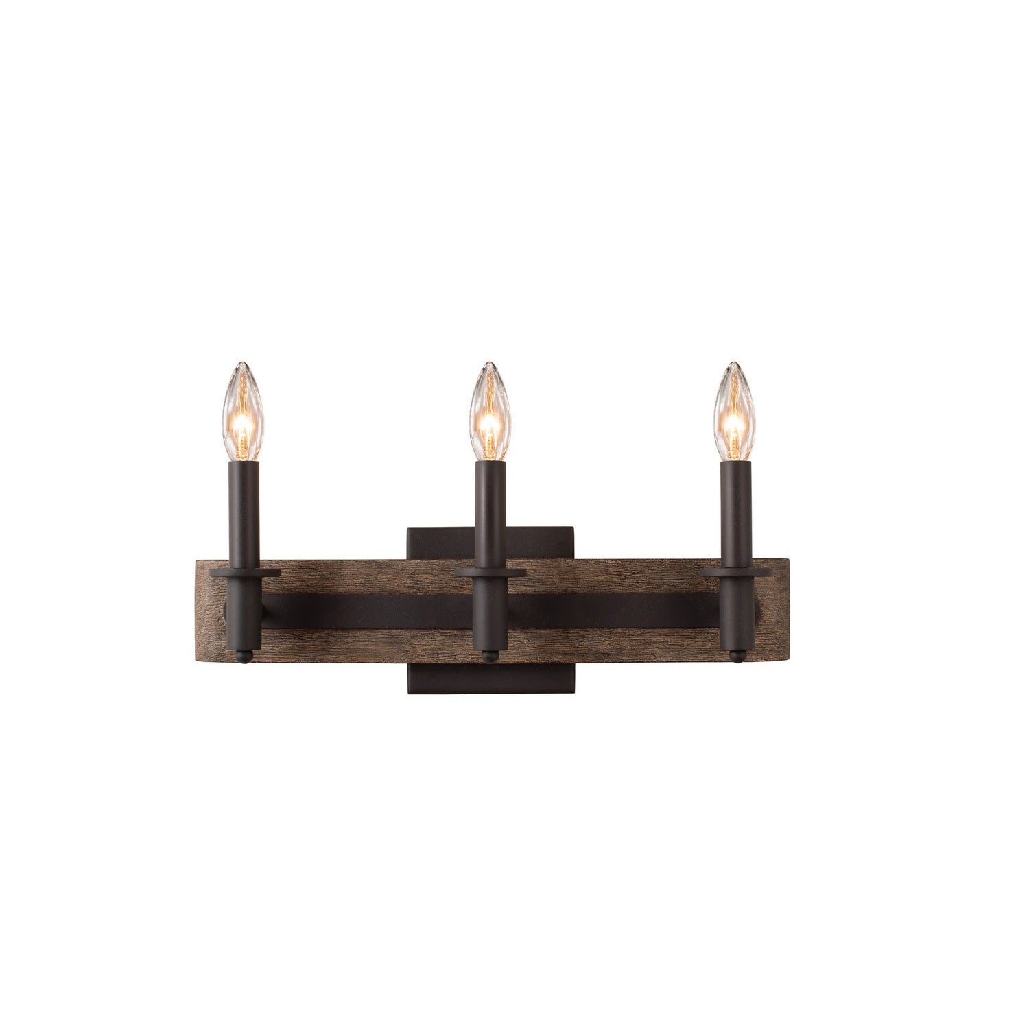 Kalco - 508933SZ - Three Light Bath - Duluth - Satin Bronze