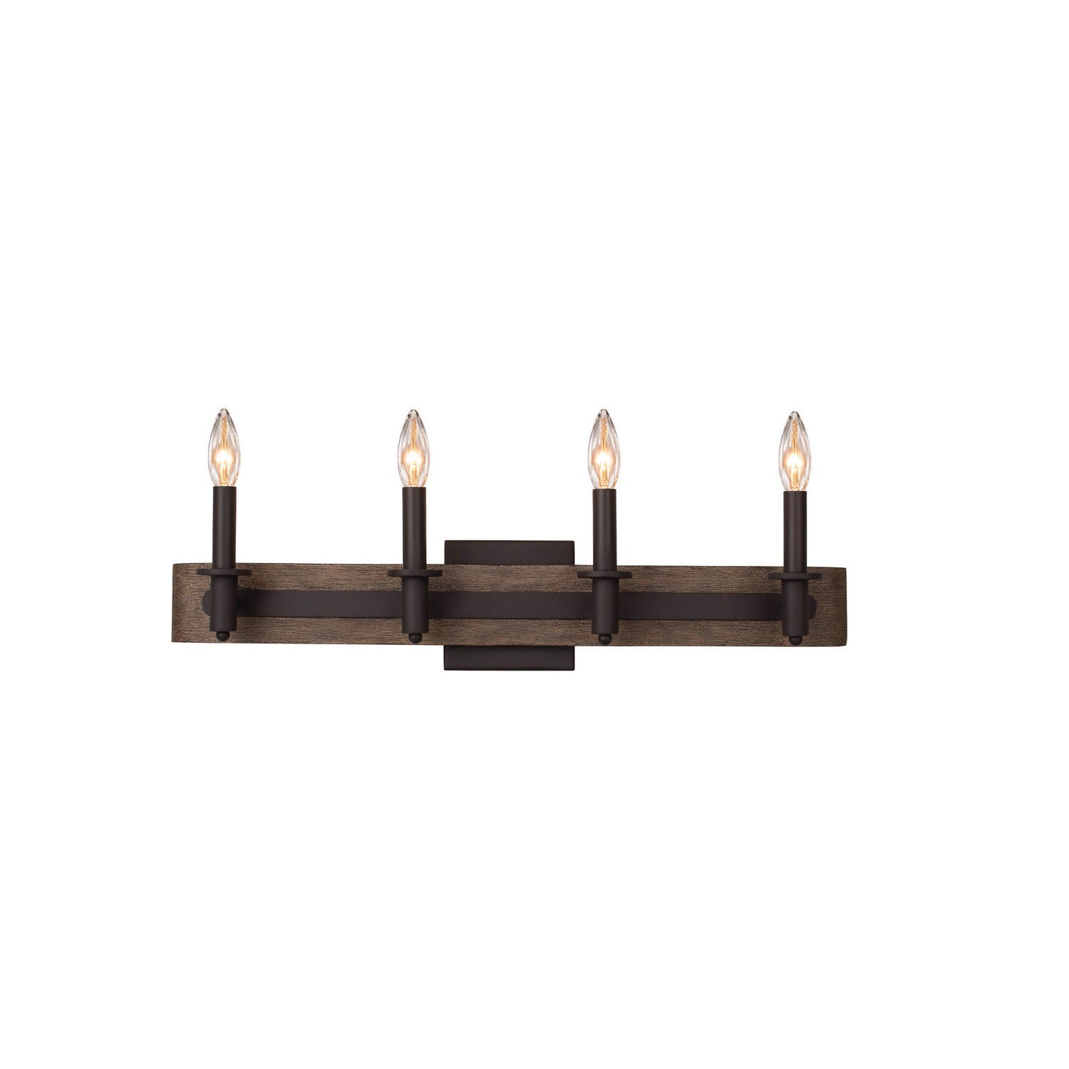 Kalco - 508934SZ - Four Light Bath - Duluth - Satin Bronze