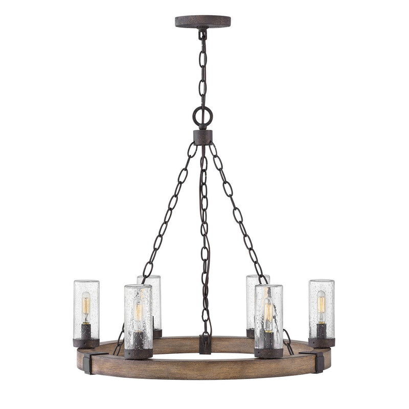 Hinkley - 29206SQ-LL - LED Chandelier - Sawyer - Sequoia