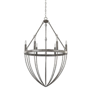 Acclaim Lighting - IN11391ASH - Six Light Chandelier - Harlow - Ash