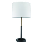 Acclaim Lighting - TT5110-76 - One Light Table Lamp - Rotunda - Matte Black/ Hand Painted Antique Gold