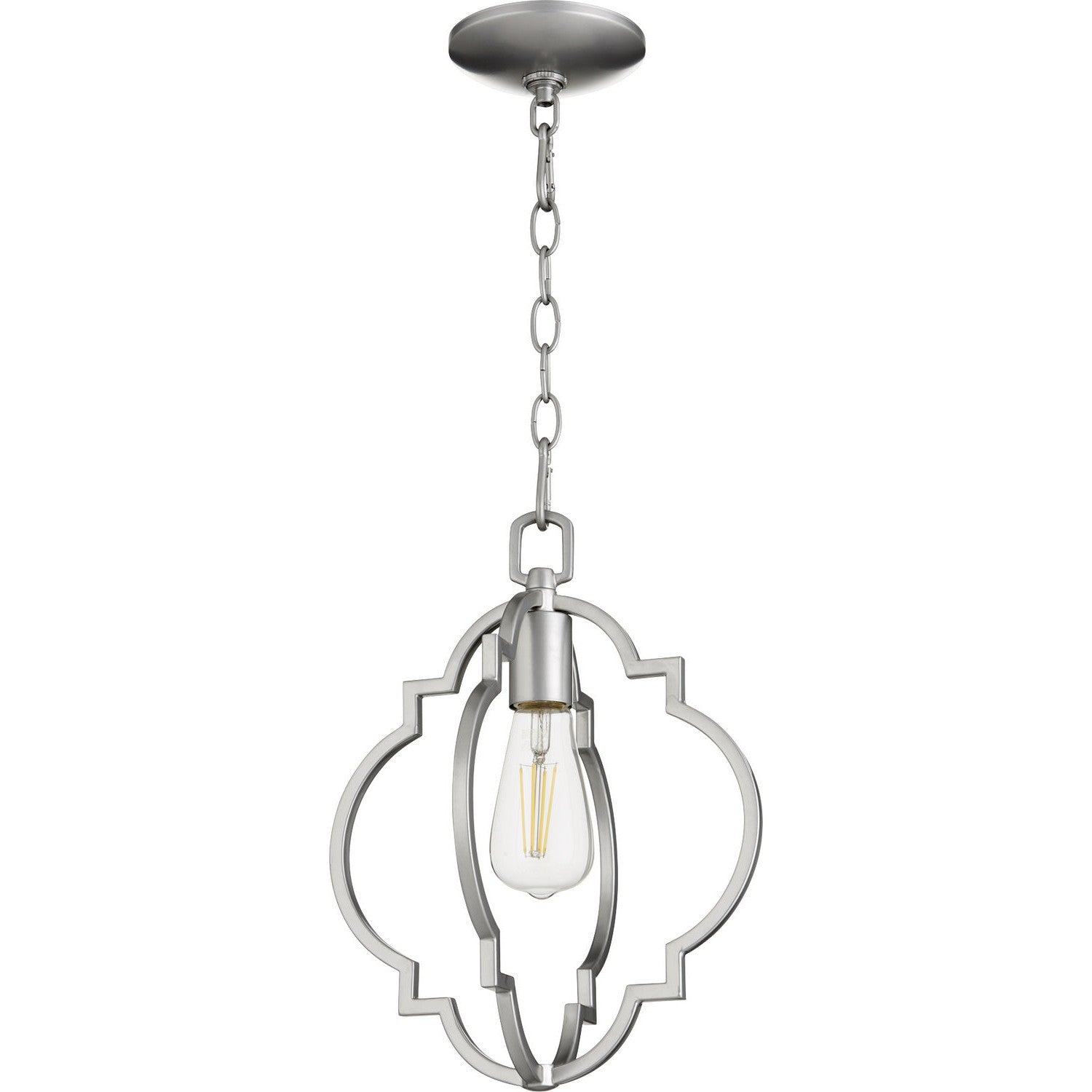 Quorum - 3842-64 - One Light Pendant - Dublin - Classic Nickel
