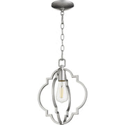 Quorum - 3842-64 - One Light Pendant - Dublin - Classic Nickel