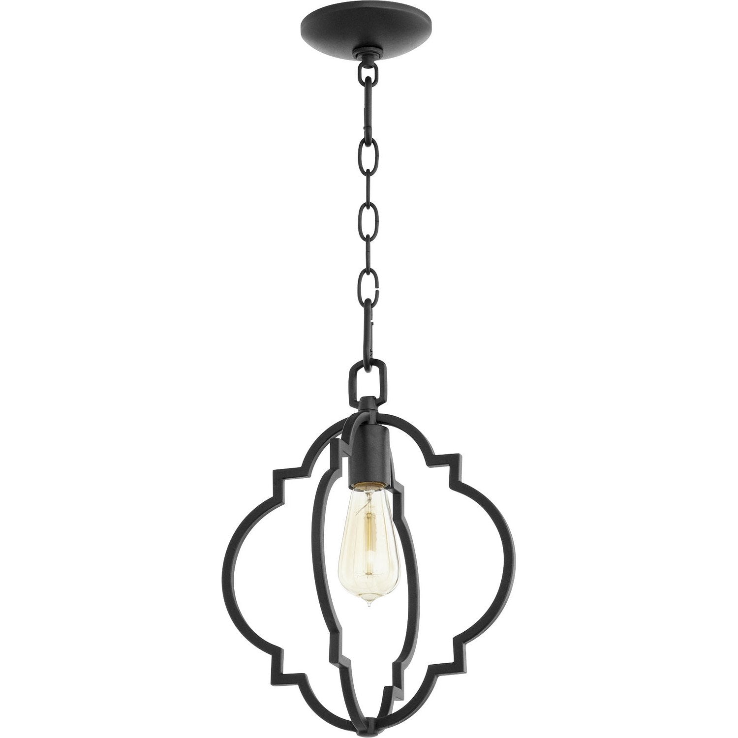 Quorum - 3842-69 - One Light Pendant - Dublin - Textured Black