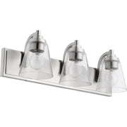 Quorum - 518-3-65 - Three Light Vanity - 518 Vanities - Satin Nickel