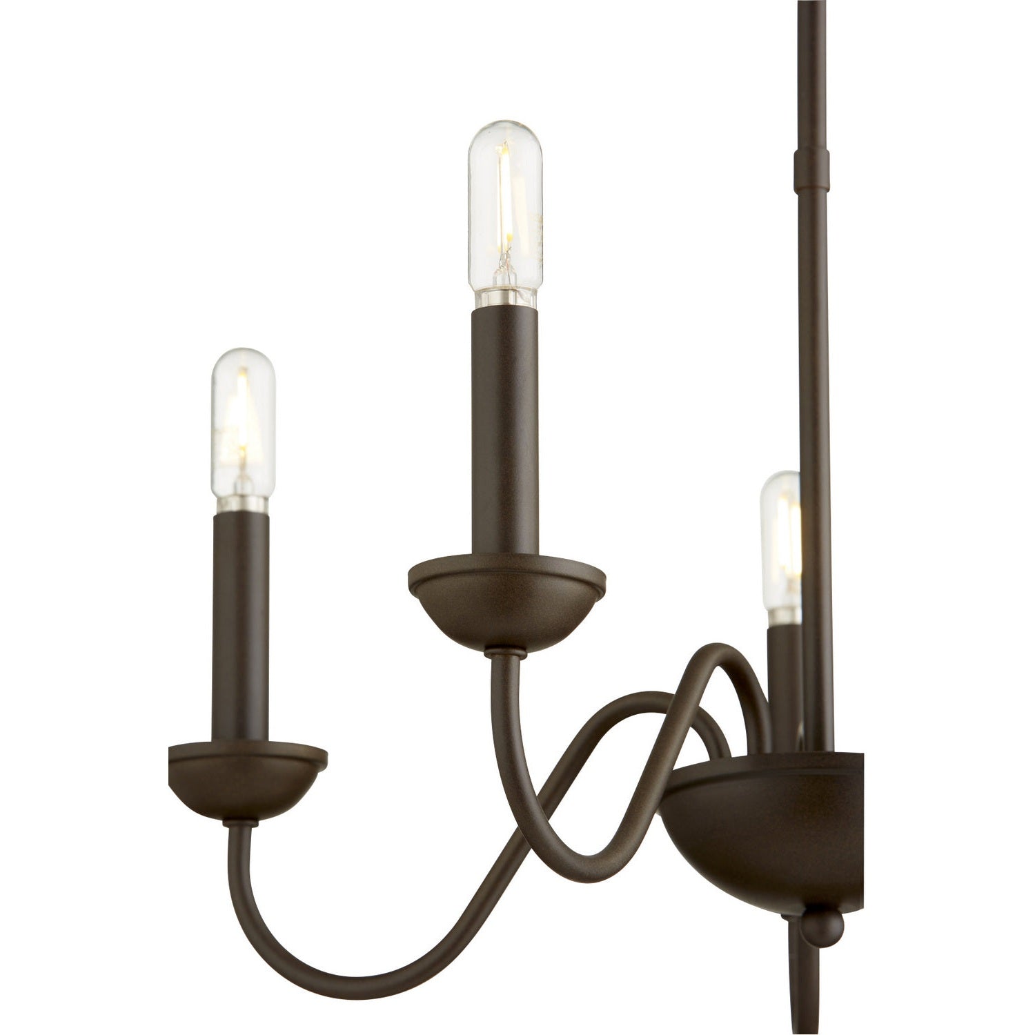 Quorum - 6040-5-86 - Five Light Chandelier - 6040 Chandeliers - Oiled Bronze