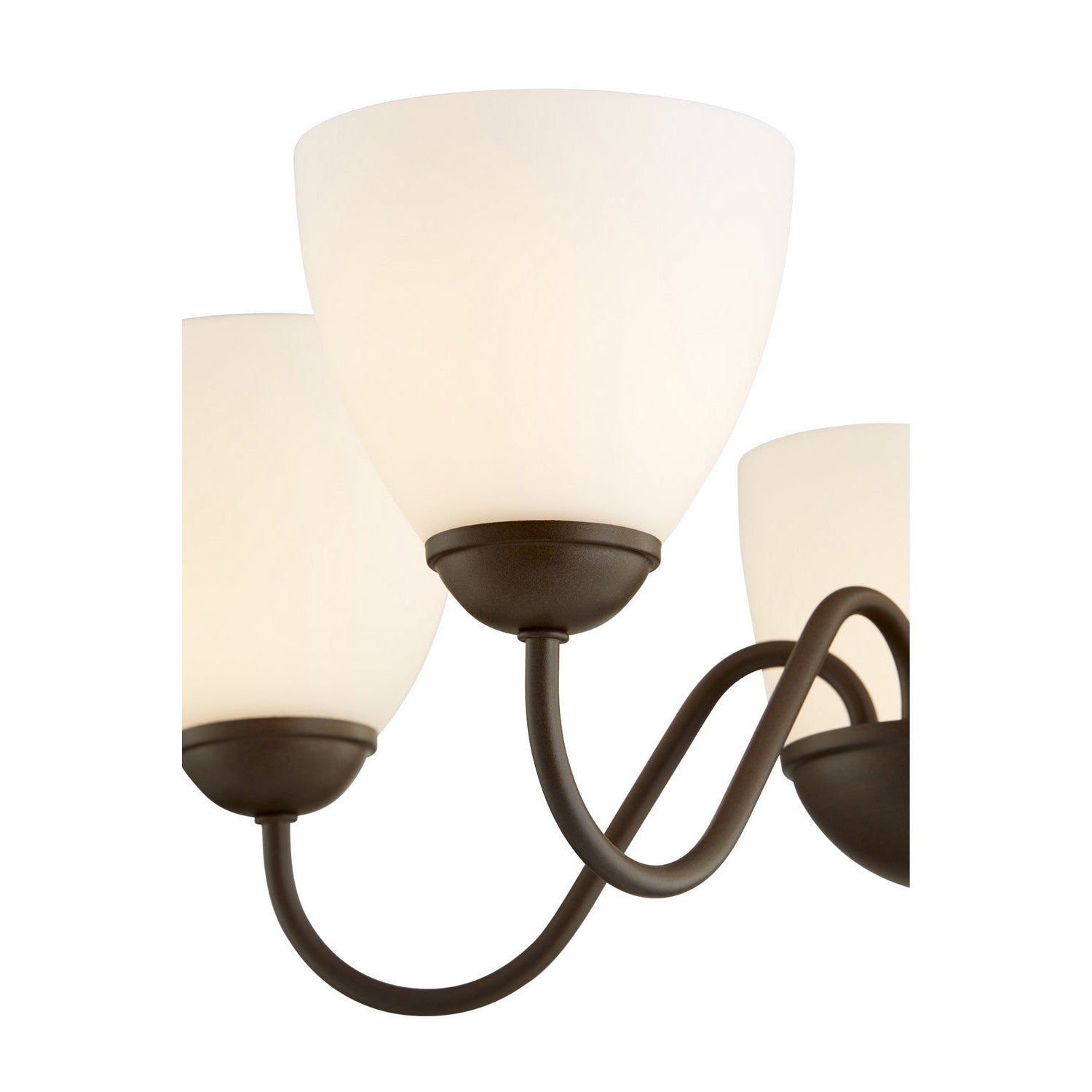 Quorum - 6041-5-86 - Five Light Chandelier - 6041 Chandeliers - Oiled Bronze