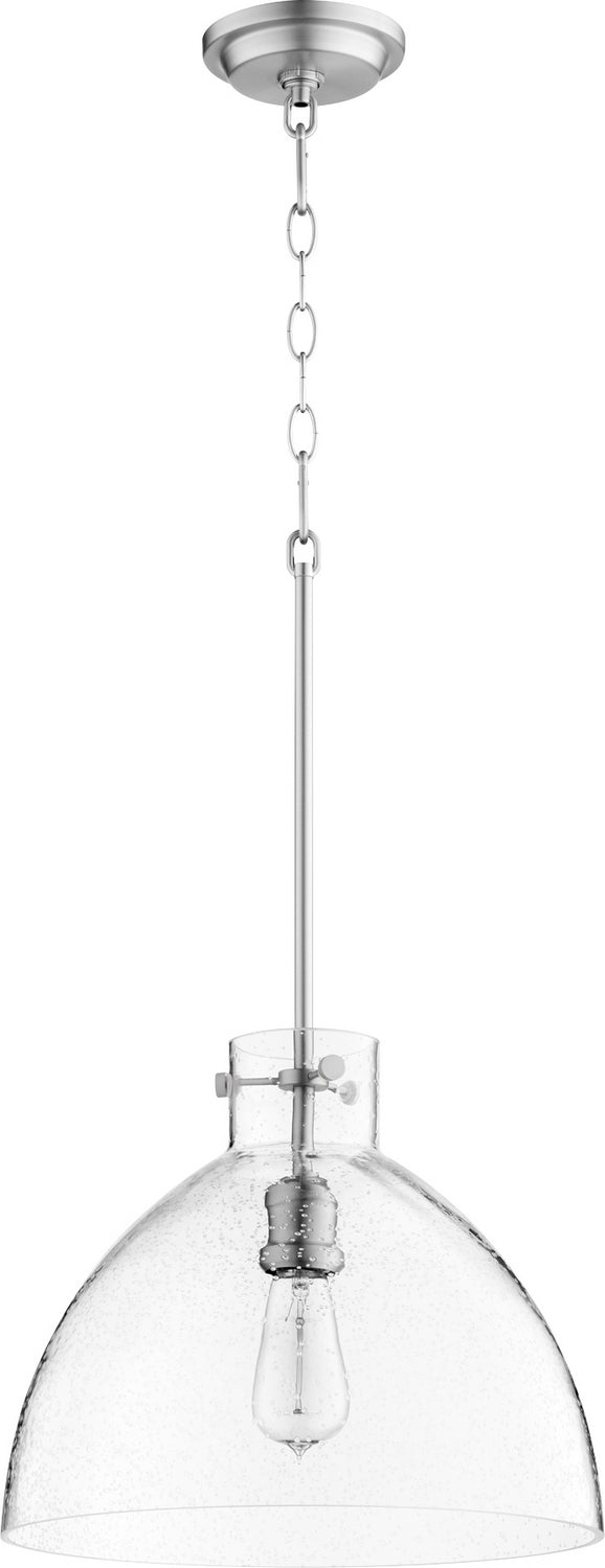 Quorum - 8832-65 - One Light Pendant - 8832 Pendants - Satin Nickel