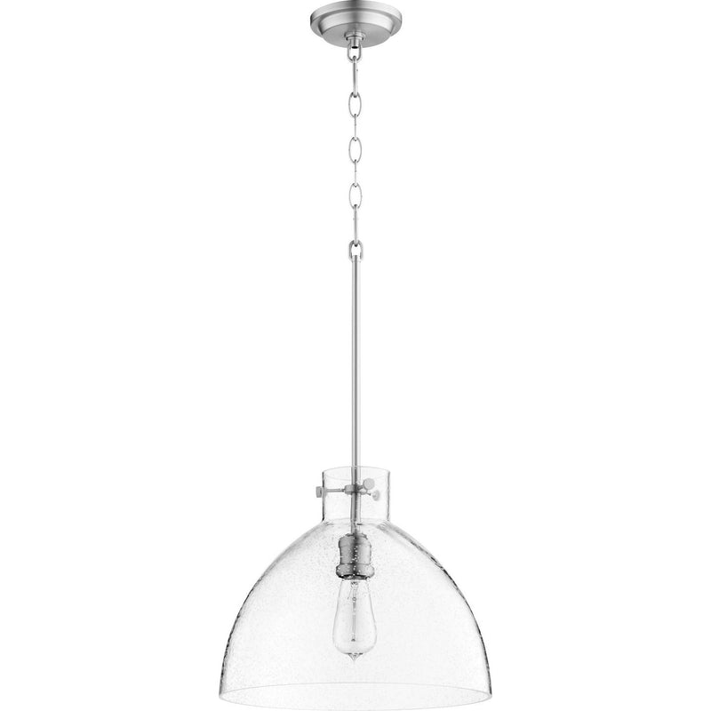 Quorum - 8832-65 - One Light Pendant - 8832 Pendants - Satin Nickel