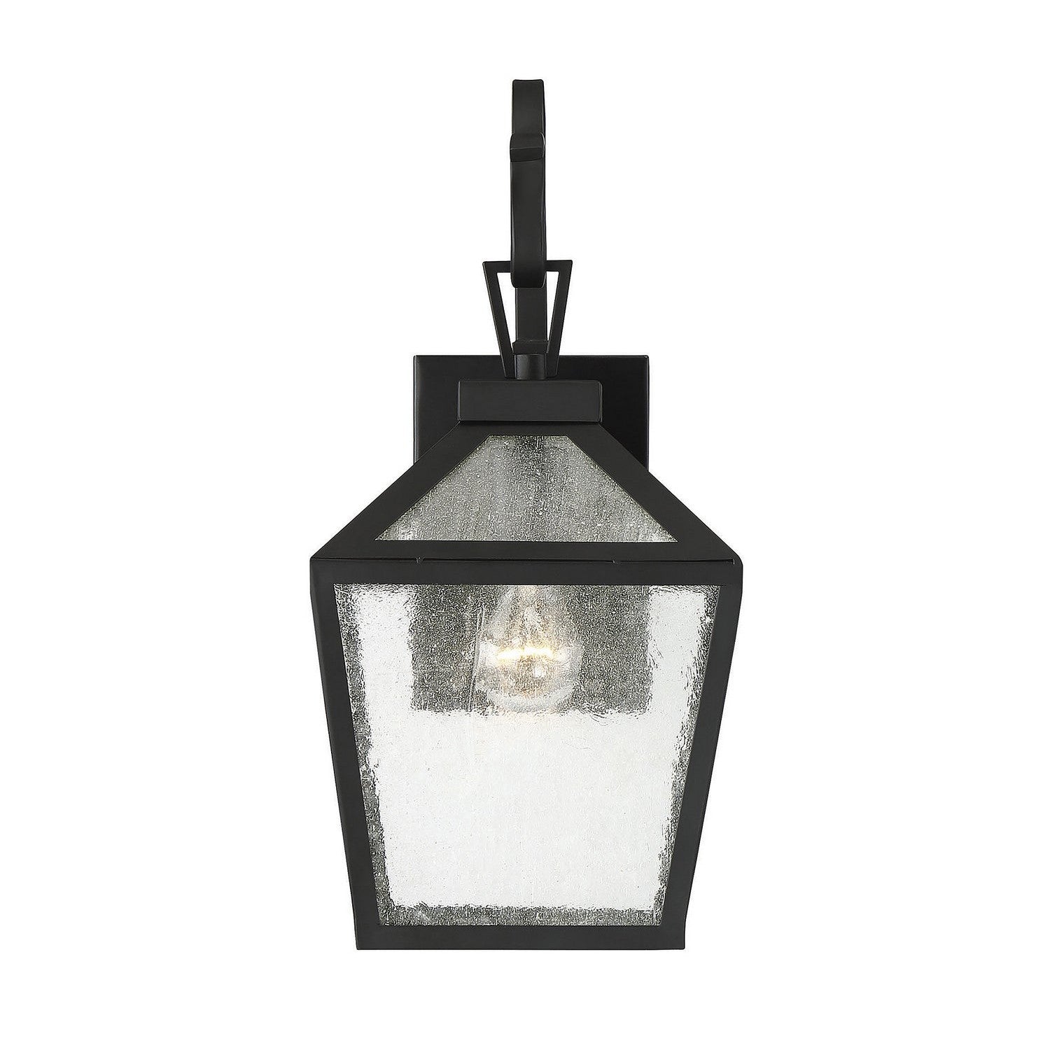 Savoy House - 5-100-BK - One Light Wall Mount - Woodstock - Black