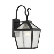 Savoy House - 5-100-BK - One Light Wall Mount - Woodstock - Black