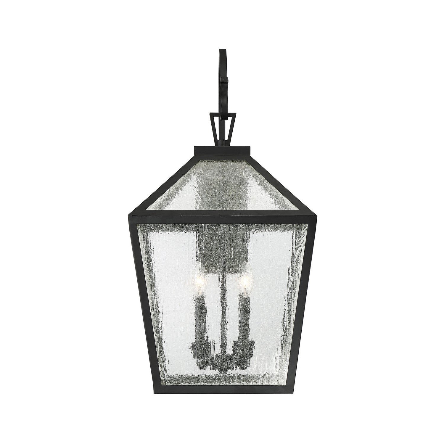Savoy House - 5-102-BK - Four Light Outdoor Wall Lantern - Woodstock - Black