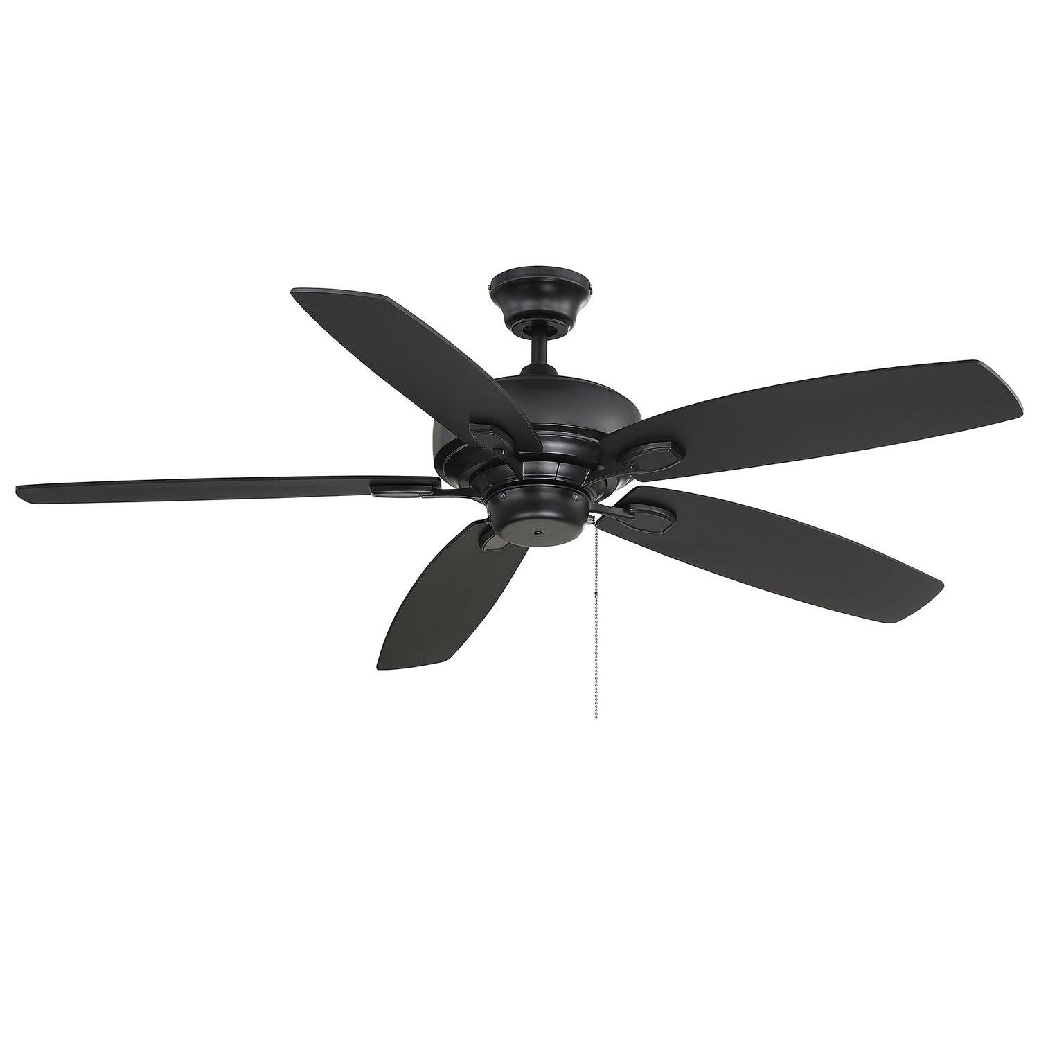Meridian - M2016MBK - 52" Ceiling Fan - Wind Star - Matte Black