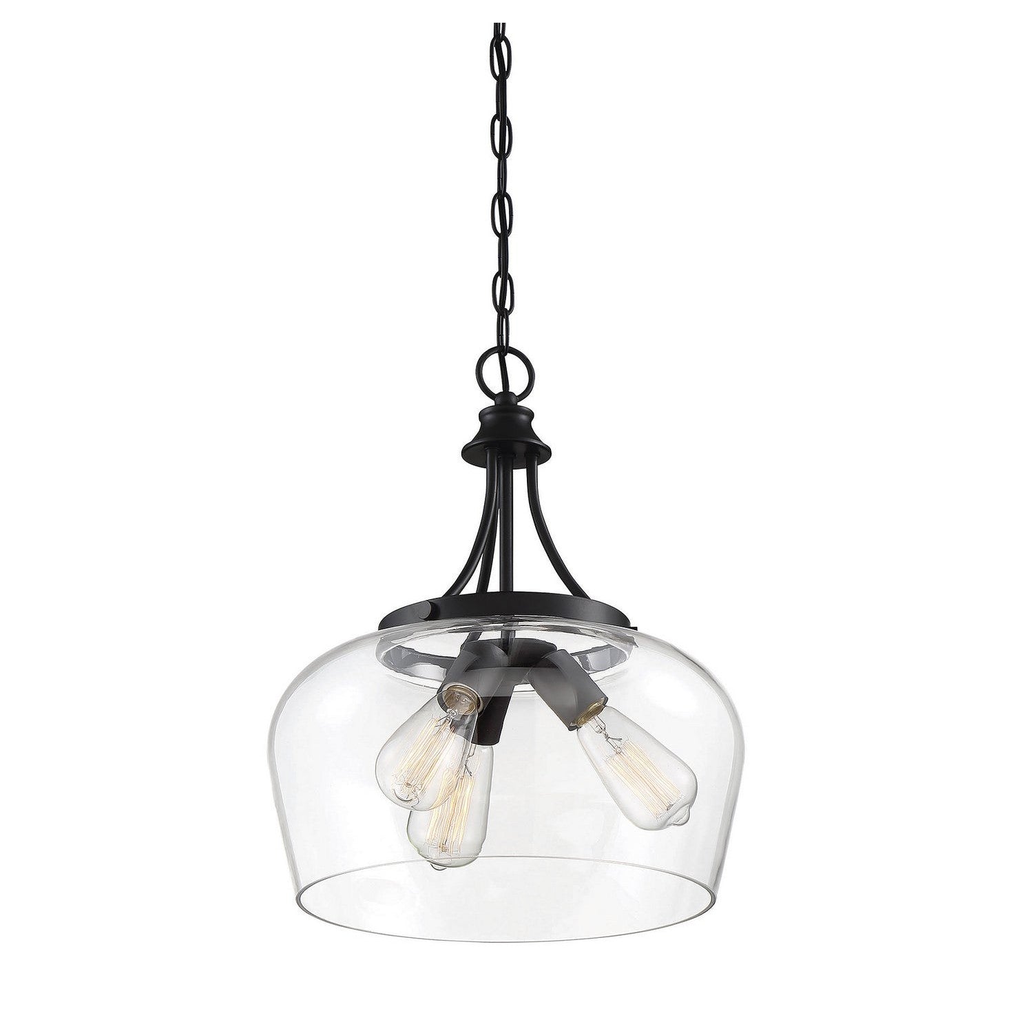 Savoy House - 7-4034-3-BK - Three Light Pendant - Octave - Black