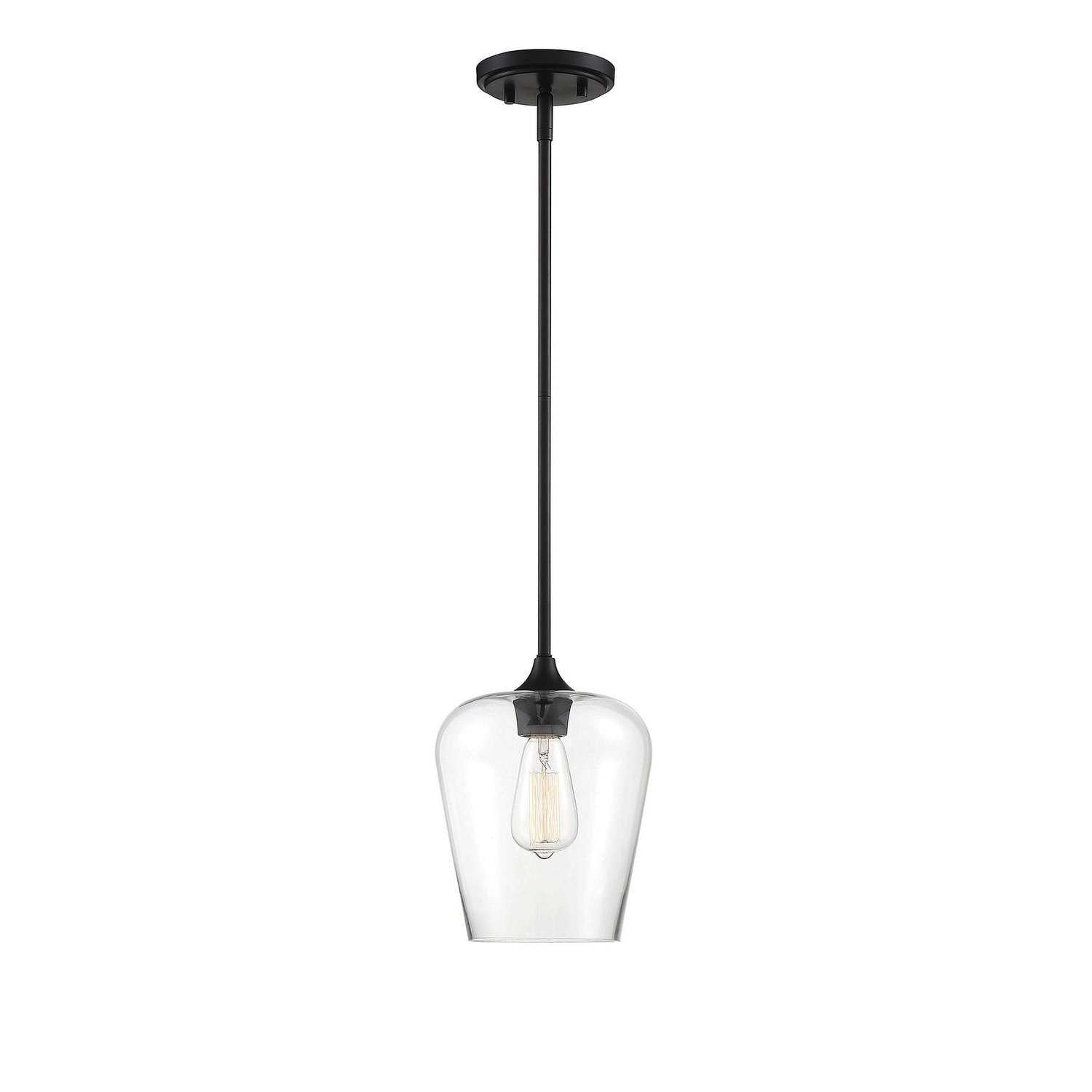 Savoy House - 7-4036-1-BK - One Light Pendant - Octave - Black