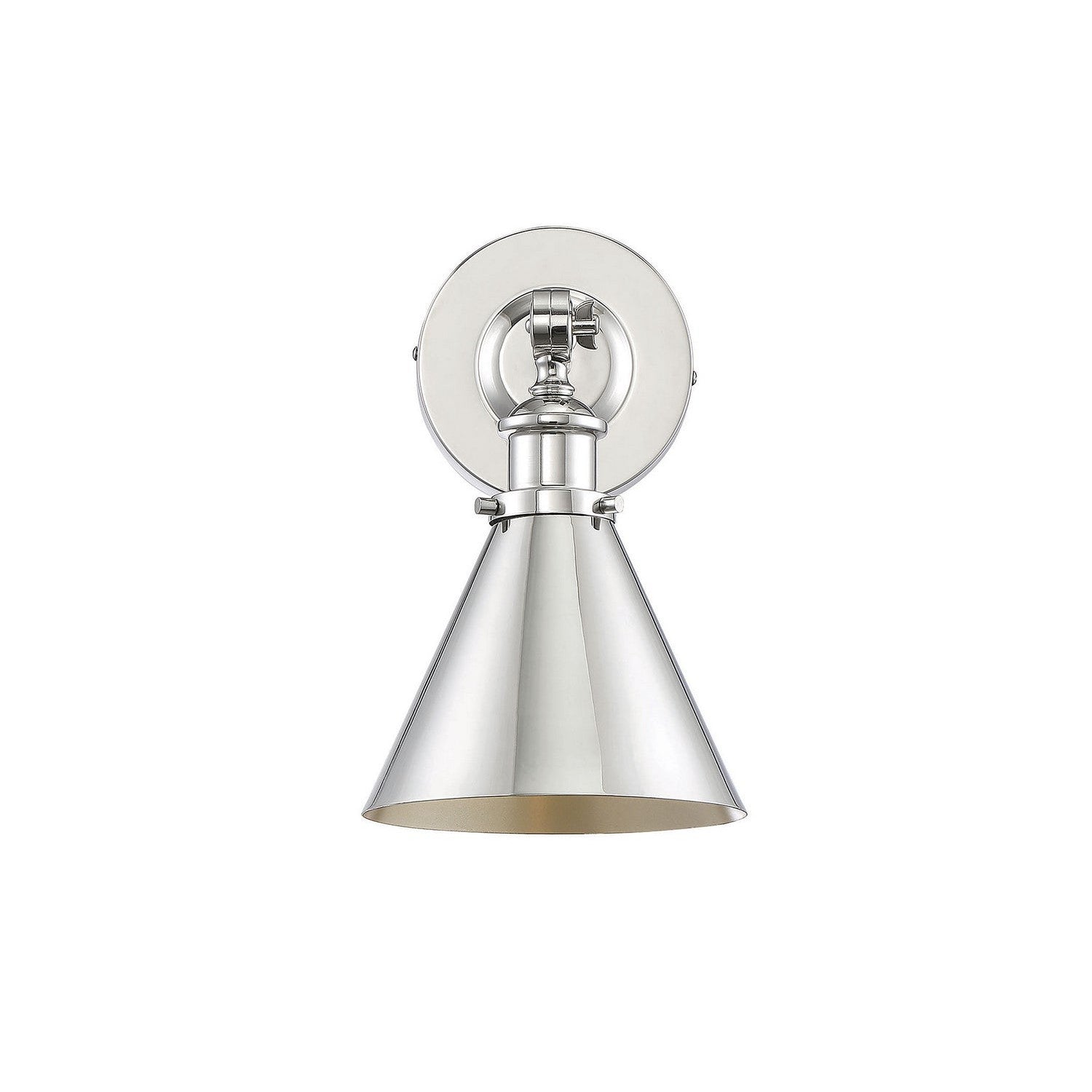 Savoy House - 9-0901-1-109 - One Light Wall Sconce - Glenn - Polished Nickel