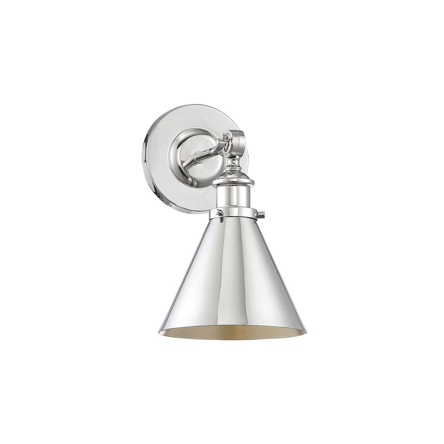 Savoy House - 9-0901-1-109 - One Light Wall Sconce - Glenn - Polished Nickel