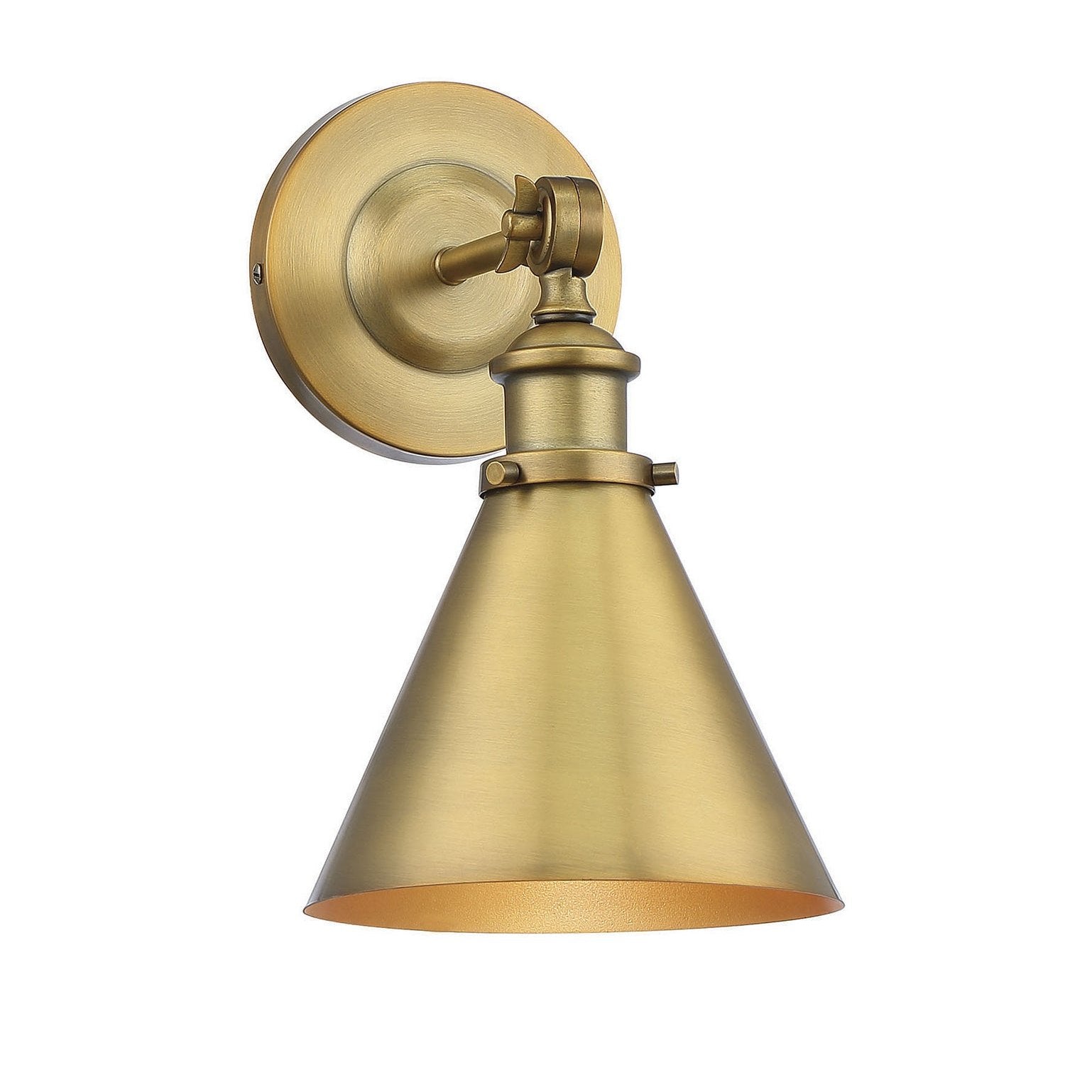 Savoy House - 9-0901-1-322 - One Light Wall Sconce - Glenn - Warm Brass