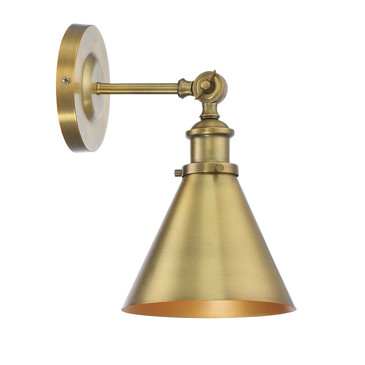 Savoy House - 9-0901-1-322 - One Light Wall Sconce - Glenn - Warm Brass