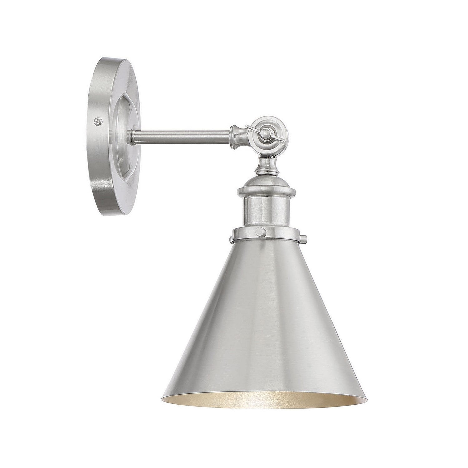 Savoy House - 9-0901-1-SN - One Light Wall Sconce - Glenn - Satin Nickel