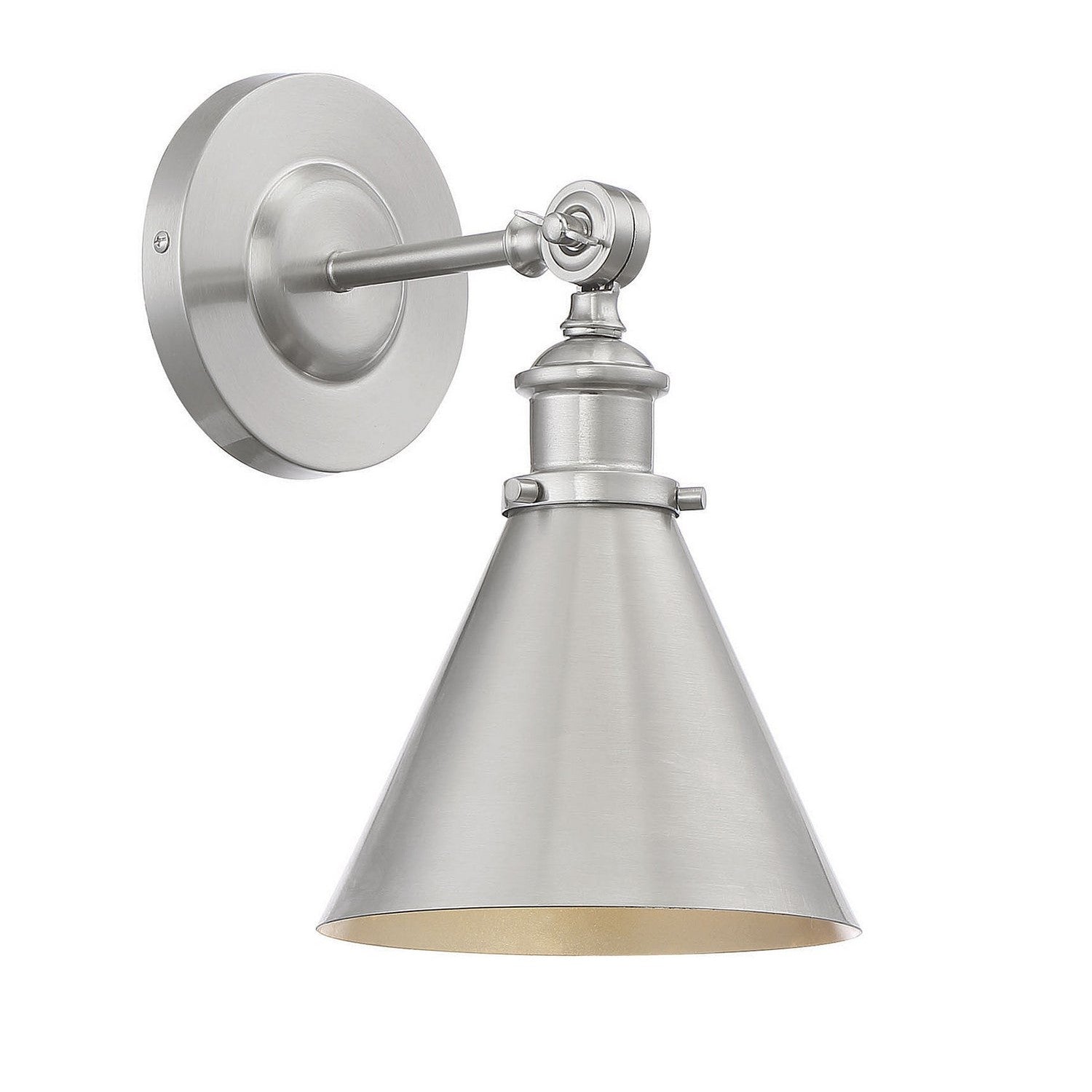 Savoy House - 9-0901-1-SN - One Light Wall Sconce - Glenn - Satin Nickel