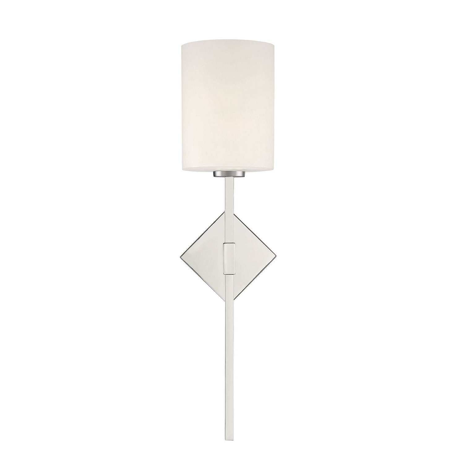 Savoy House - 9-0902-1-109 - One Light Wall Sconce - Destin - Polished Nickel