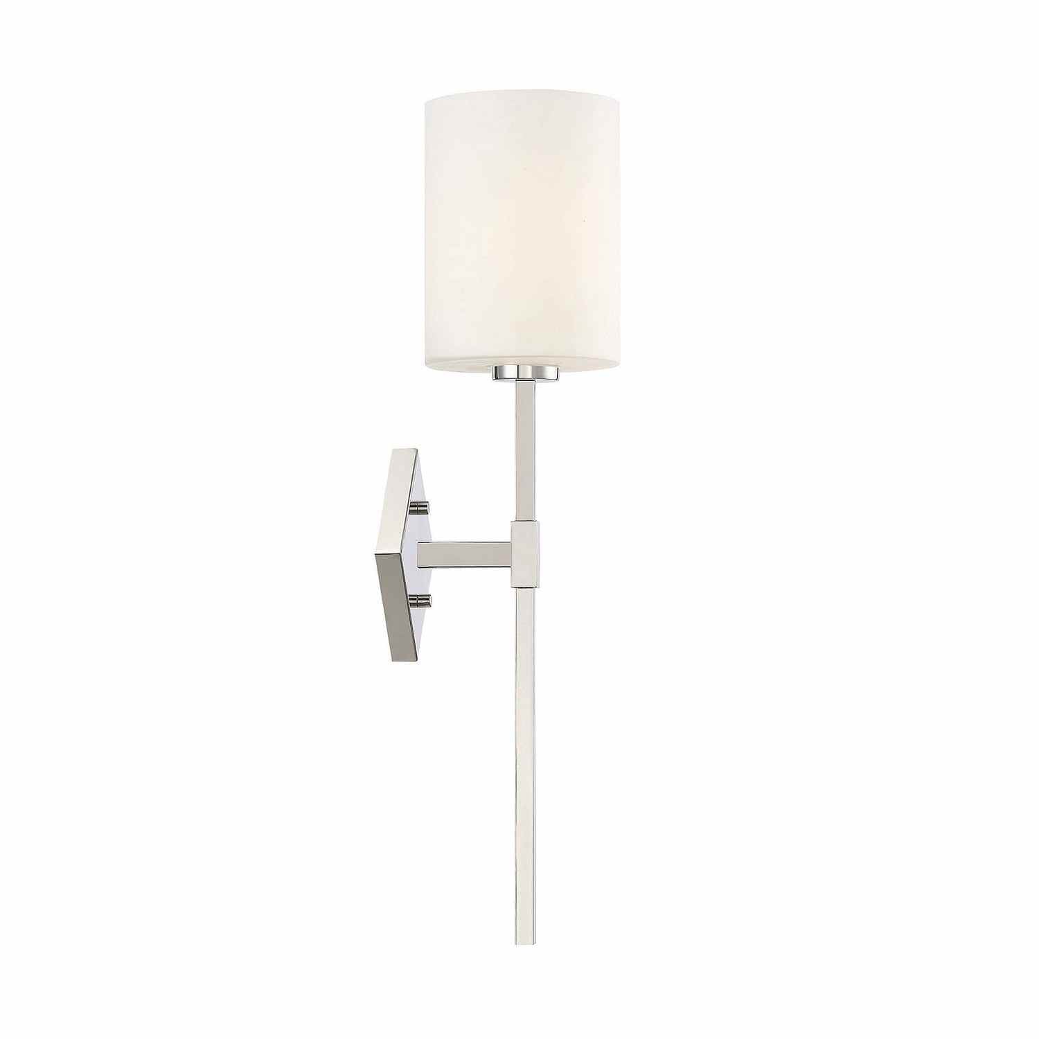 Savoy House - 9-0902-1-109 - One Light Wall Sconce - Destin - Polished Nickel