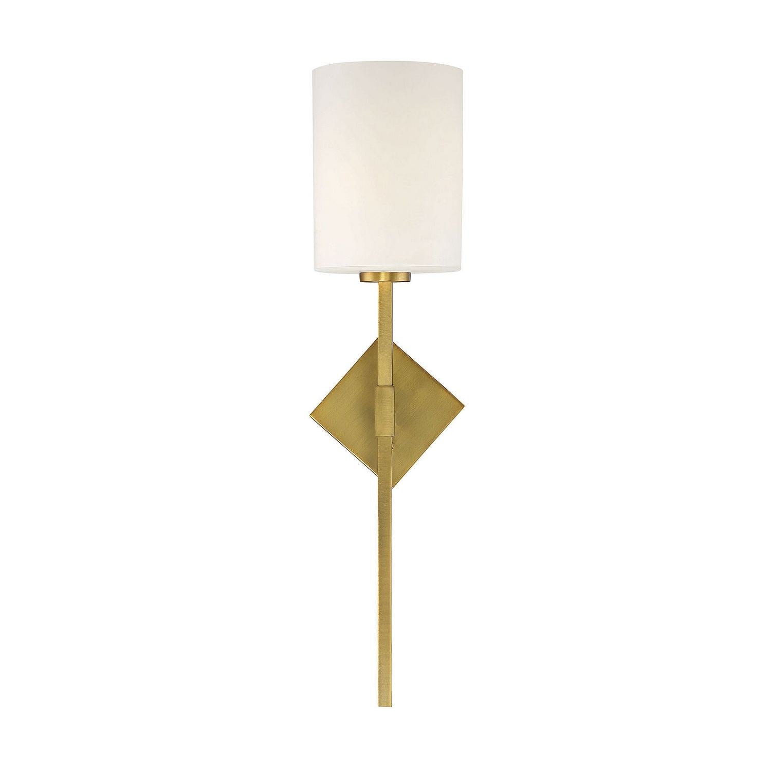 Savoy House - 9-0902-1-322 - One Light Wall Sconce - Destin - Warm Brass