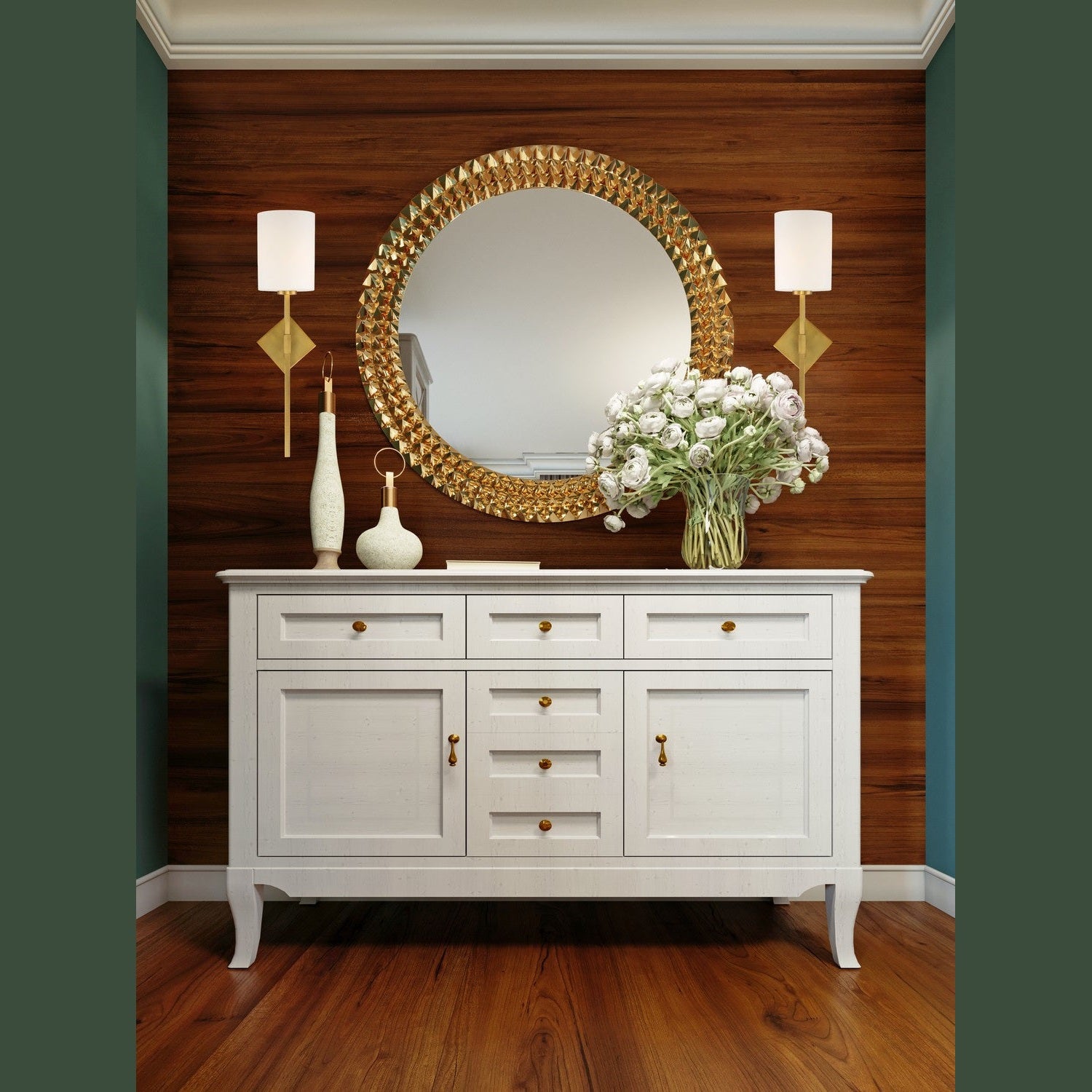 Savoy House - 9-0902-1-322 - One Light Wall Sconce - Destin - Warm Brass