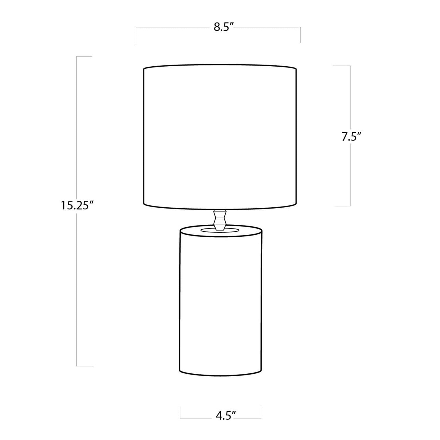 Regina Andrew - 13-1286 - One Light Mini Lamp - Juliet - Clear