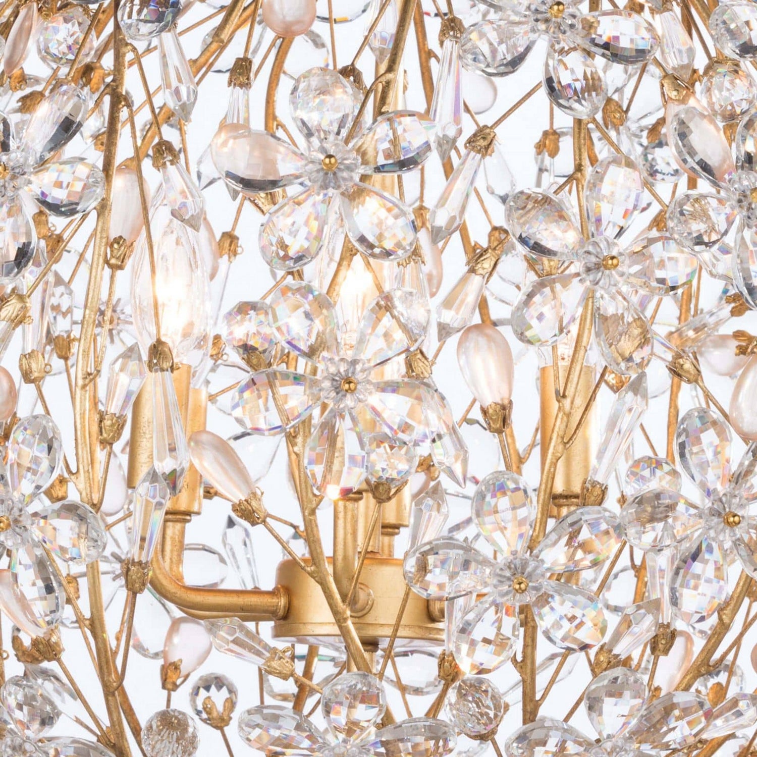 Regina Andrew - 16-1184GL - Six Light Chandelier - Cheshire - Gold Leaf