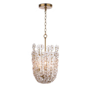 Regina Andrew - 16-1185 - Six Light Pendant - Charlotte - Natural Brass