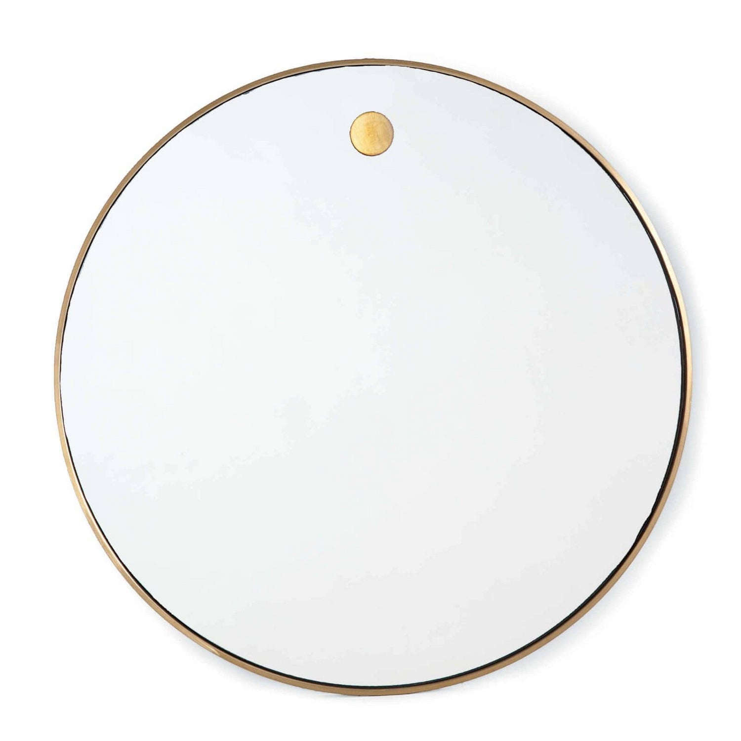Regina Andrew - 21-1045NB - Mirror - Hanging - Natural Brass