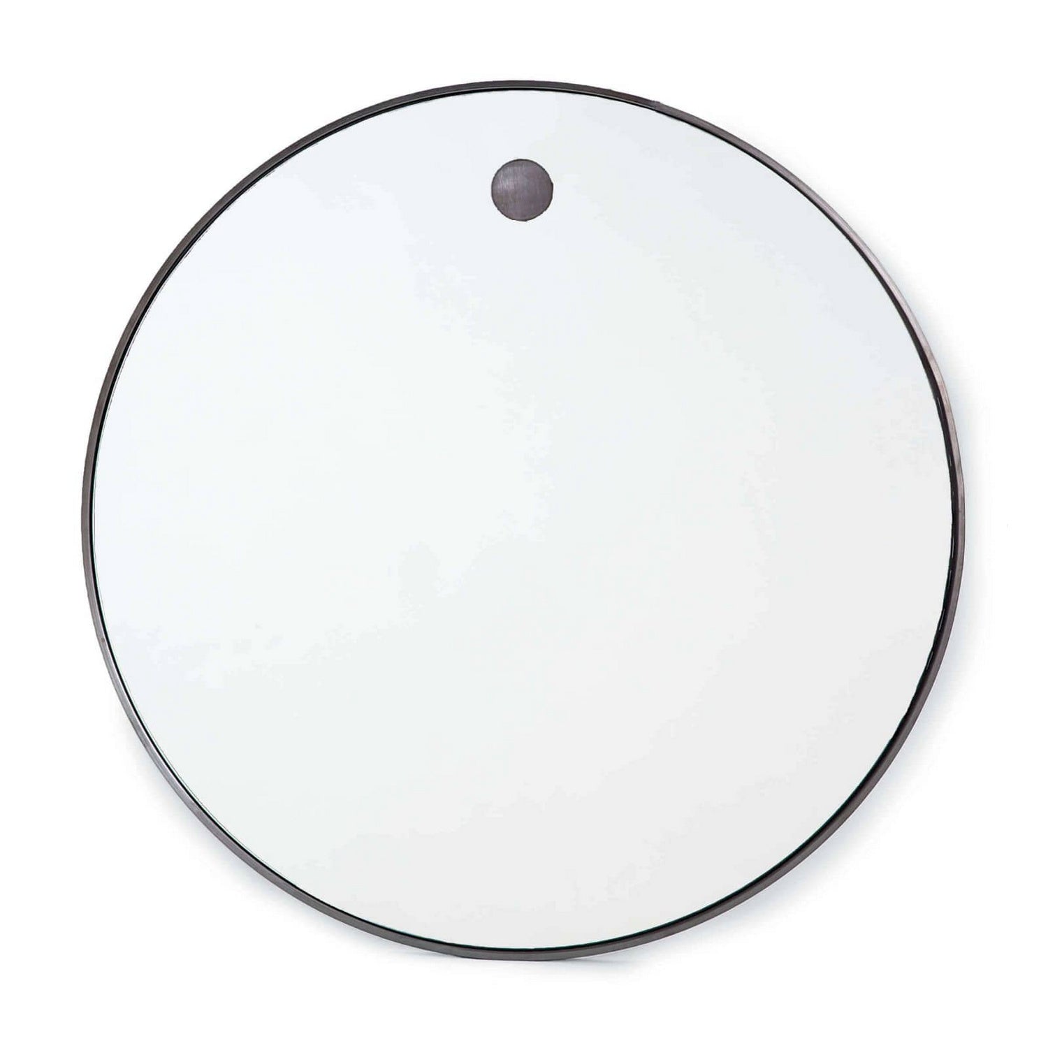 Regina Andrew - 21-1045STL - Mirror - Hanging Circular - Blackened Steel