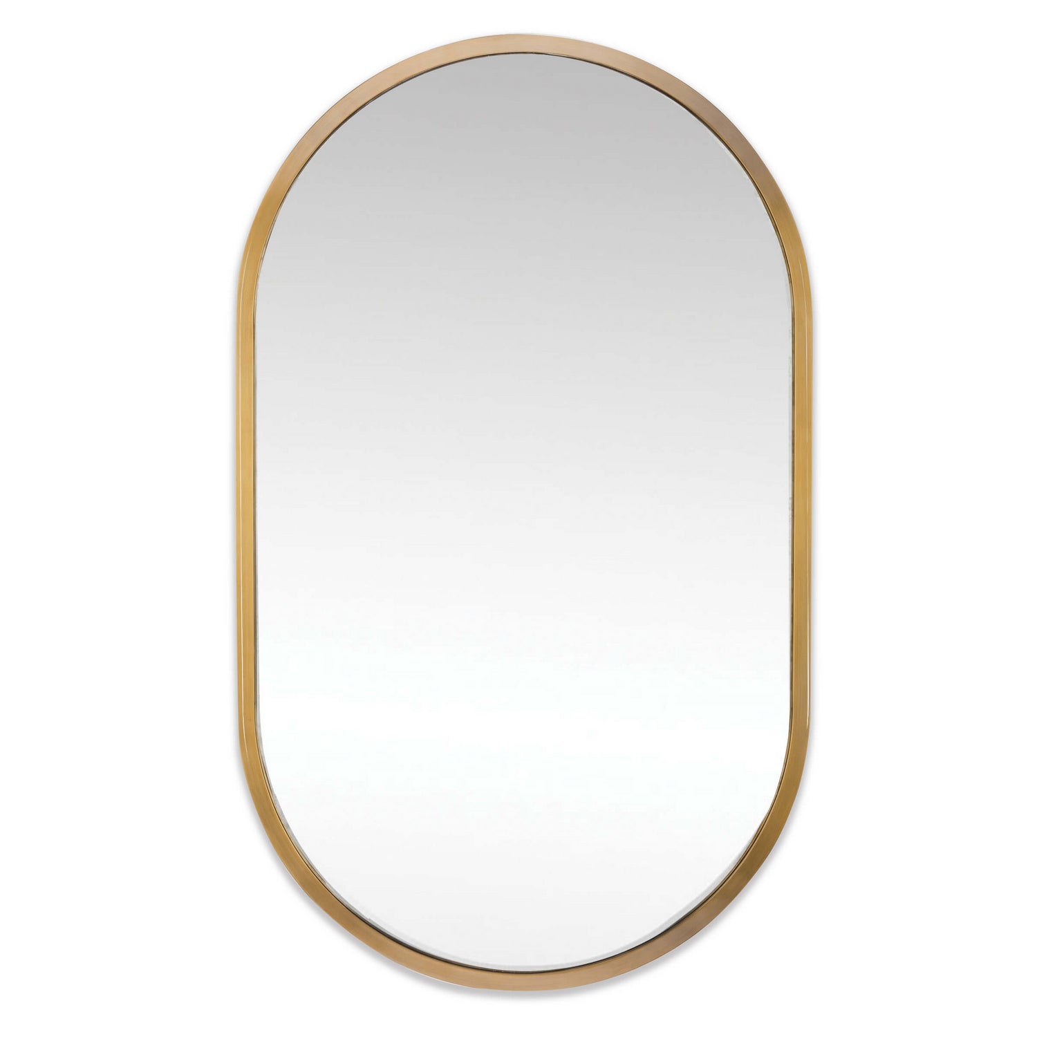 Regina Andrew - 21-1088NB - Mirror - Canal - Natural Brass