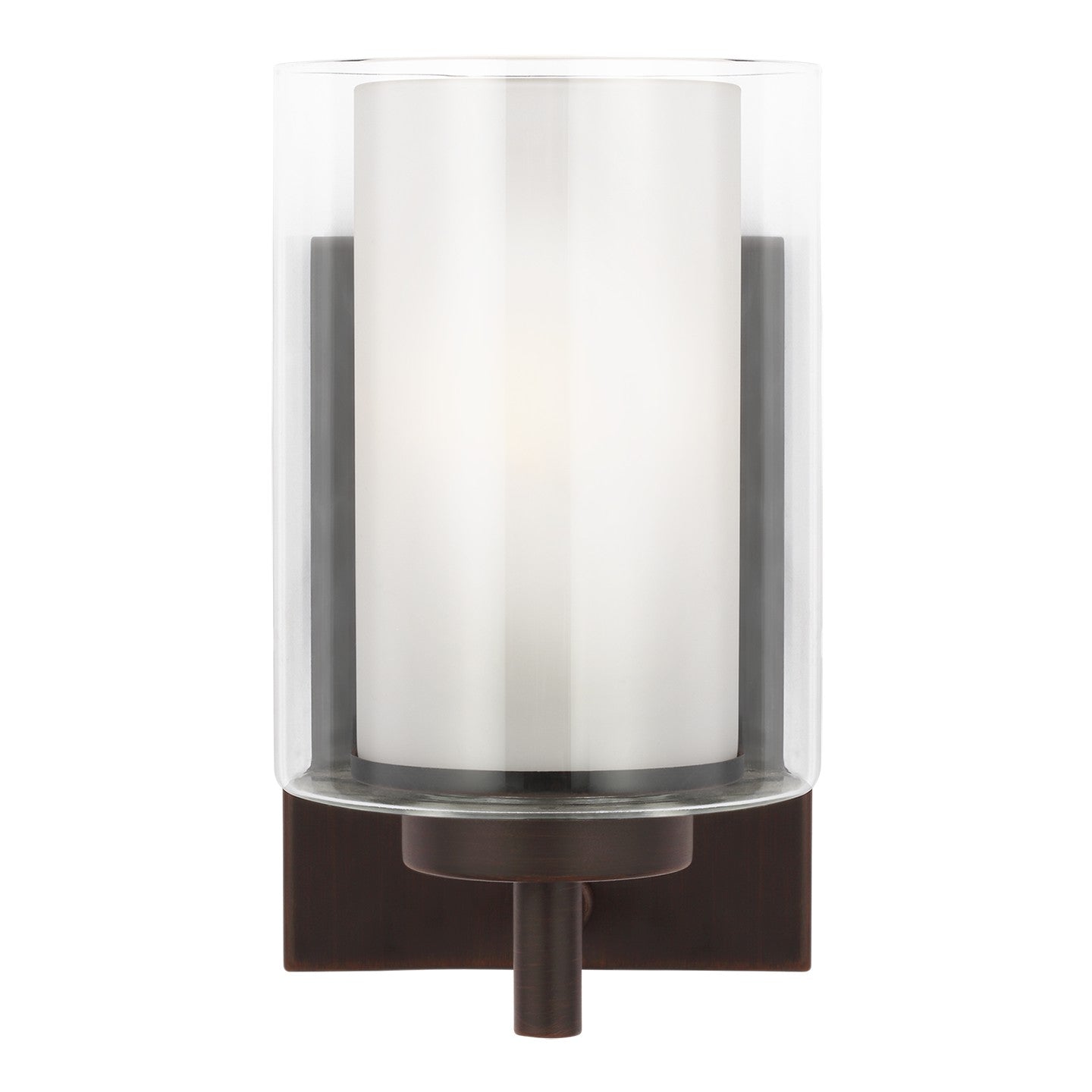 Generation Lighting - 4137301-710 - One Light Wall / Bath Sconce - Elmwood Park - Bronze