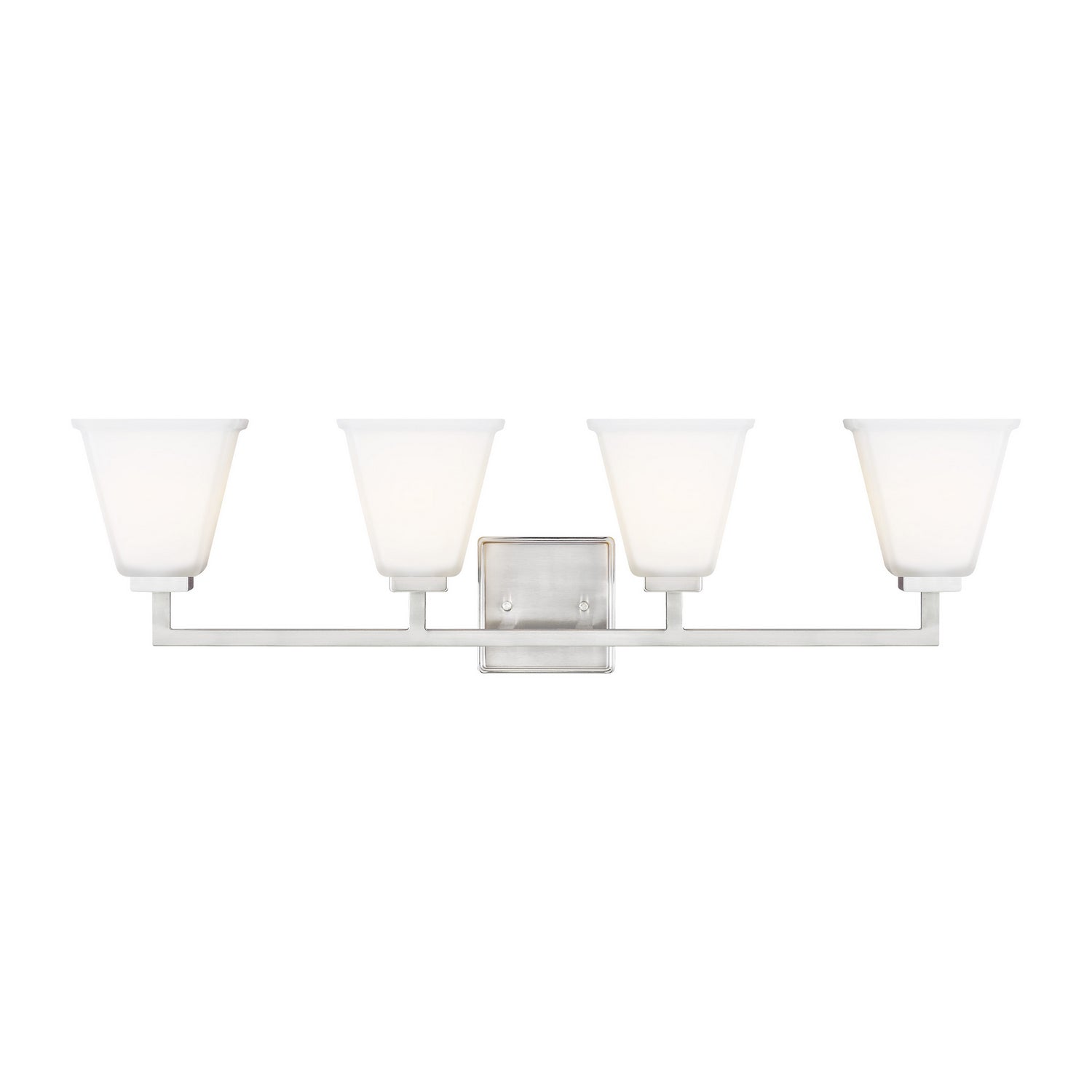 Generation Lighting - 4413704EN3-962 - Four Light Wall / Bath - Ellis Harper - Brushed Nickel