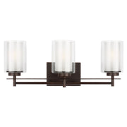 Generation Lighting - 4437303-710 - Three Light Wall / Bath - Elmwood Park - Bronze