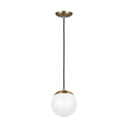 Visual Comfort Studio - 601893S-848 - LED Pendant - Leo - Hanging Globe - Satin Brass